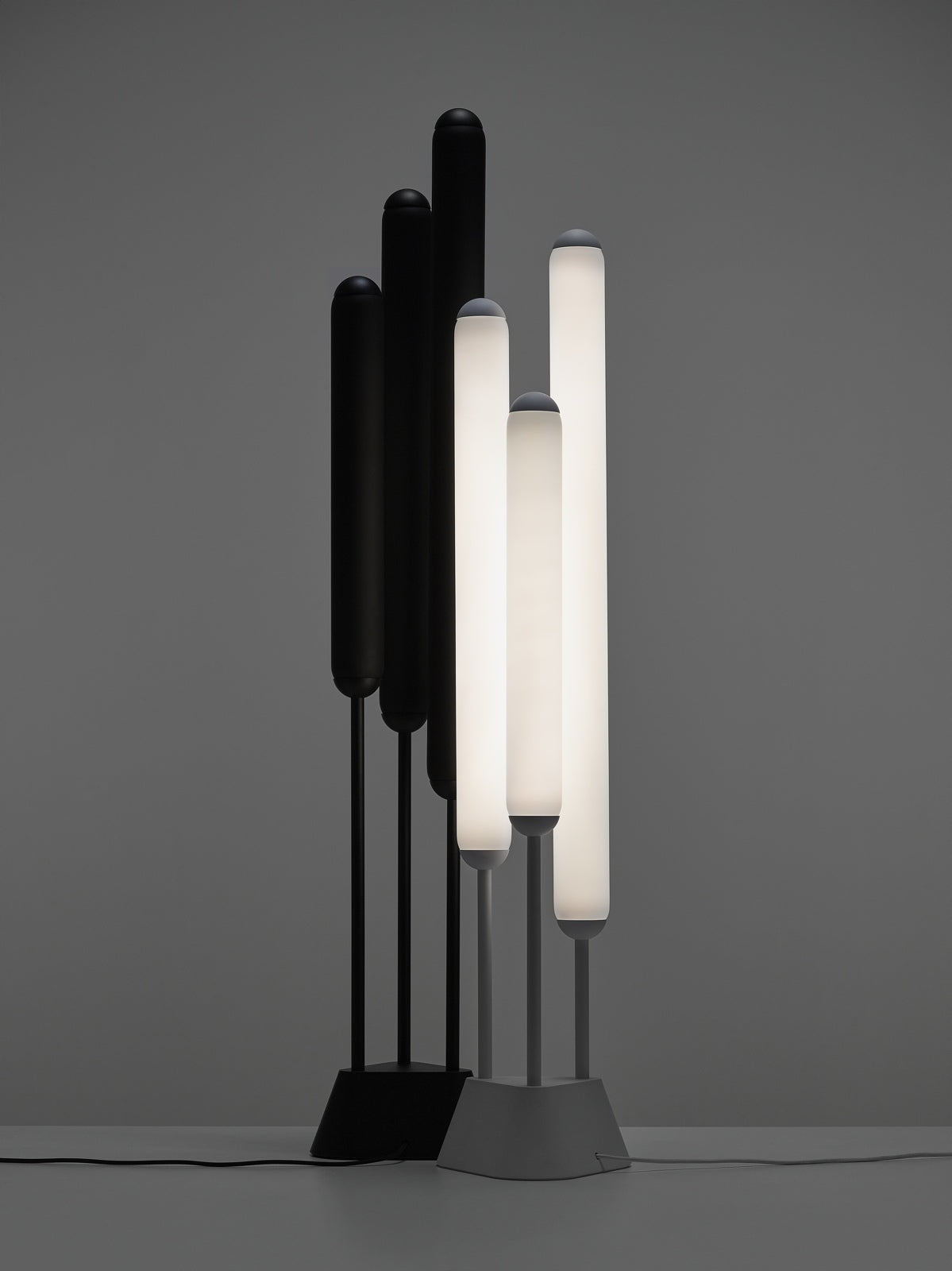 Lampa podłogowa PURO szkło matowe