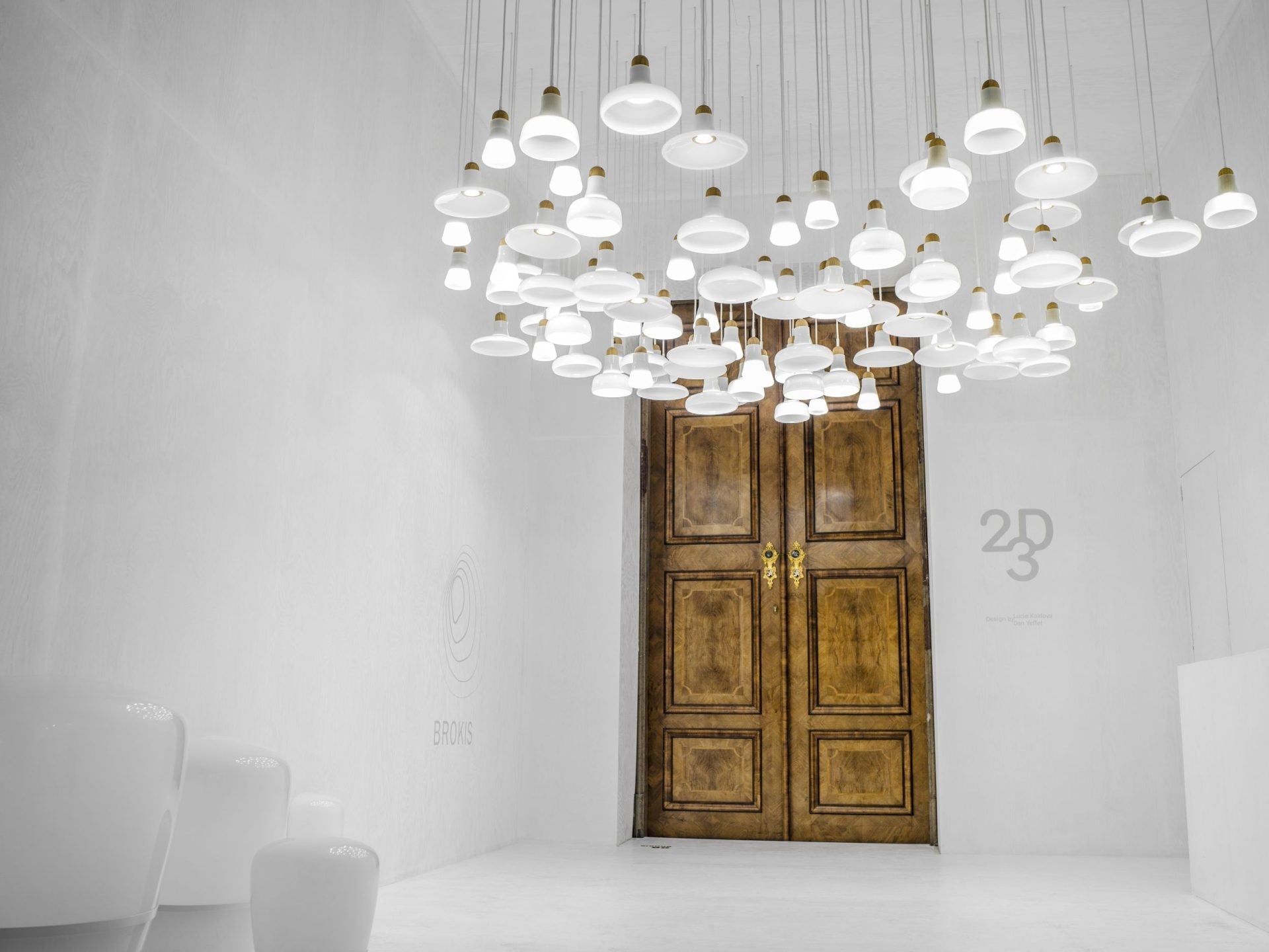 Lampa wisząca SHADOWS PC895 szkło błyszczące