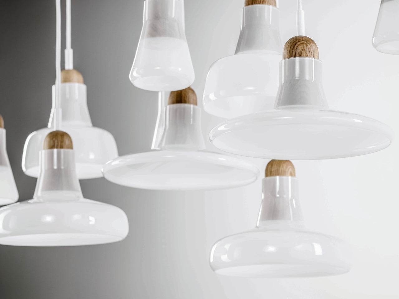 Lampa wisząca SHADOWS PC896 szkło błyszczące