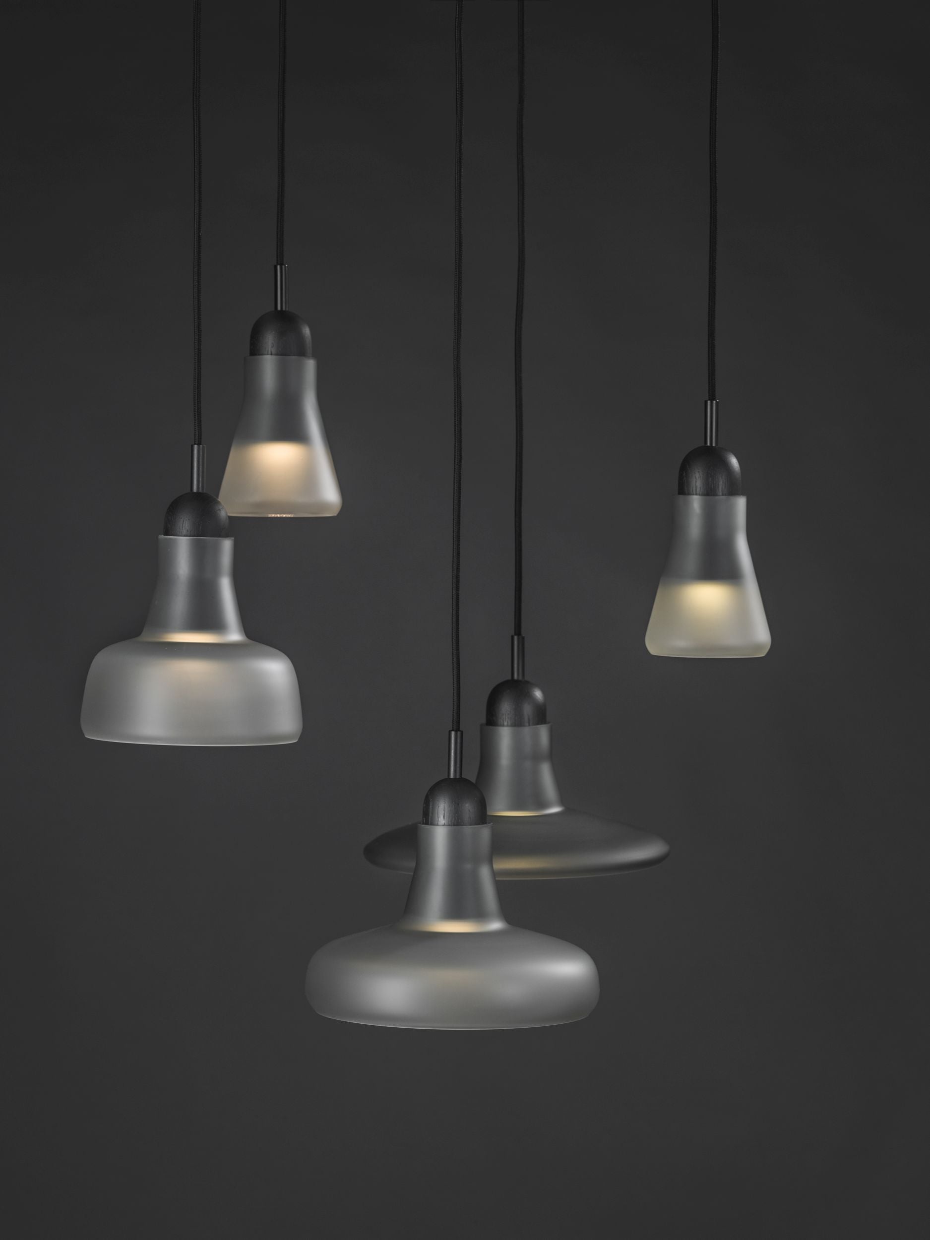 Lampa wisząca SHADOWS PC894 szkło matowe