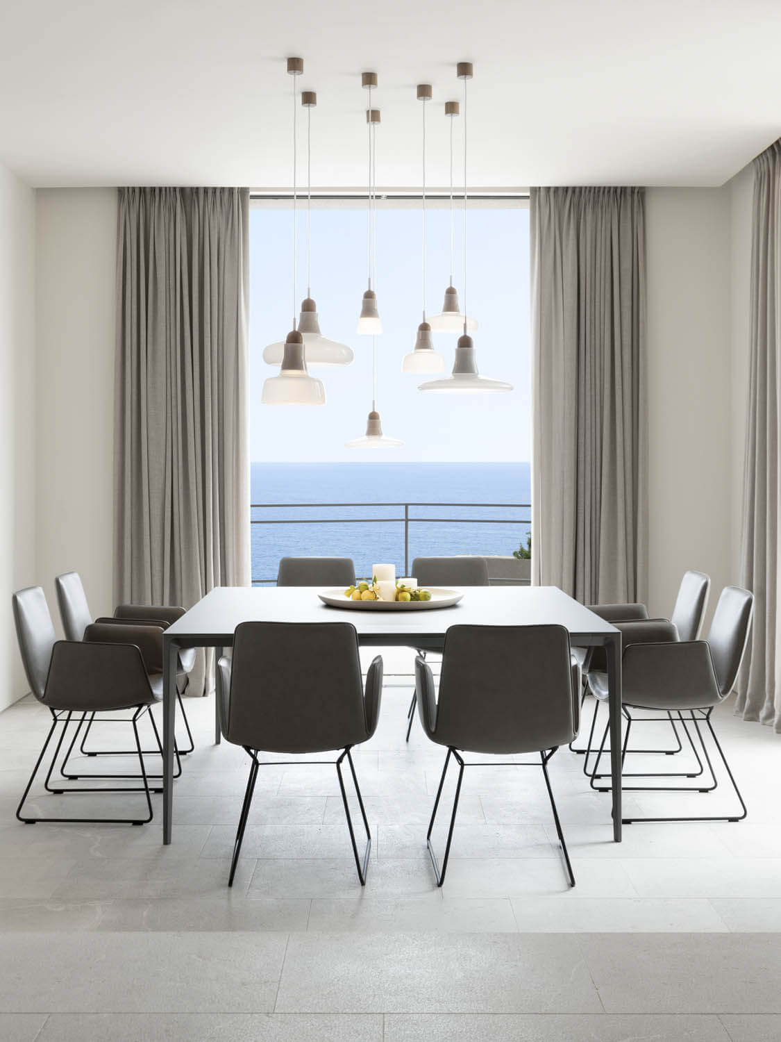 Lampa wisząca SHADOWS PC895 szkło błyszczące