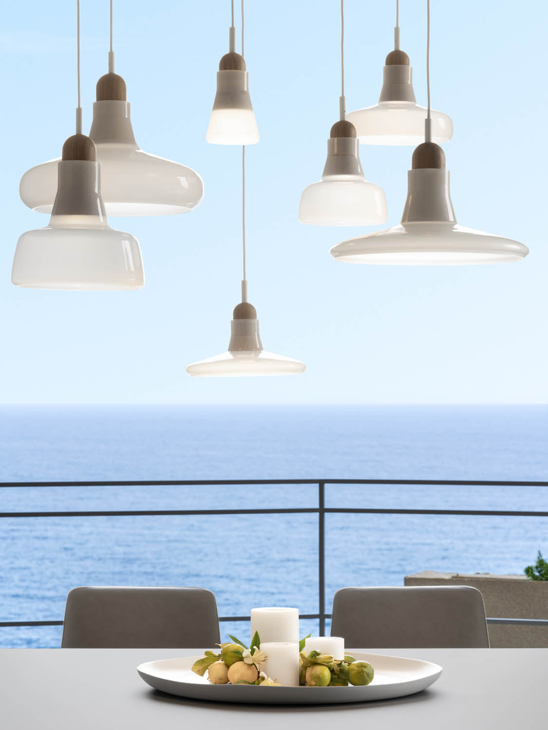 Lampa wisząca SHADOWS PC894 szkło błyszczące