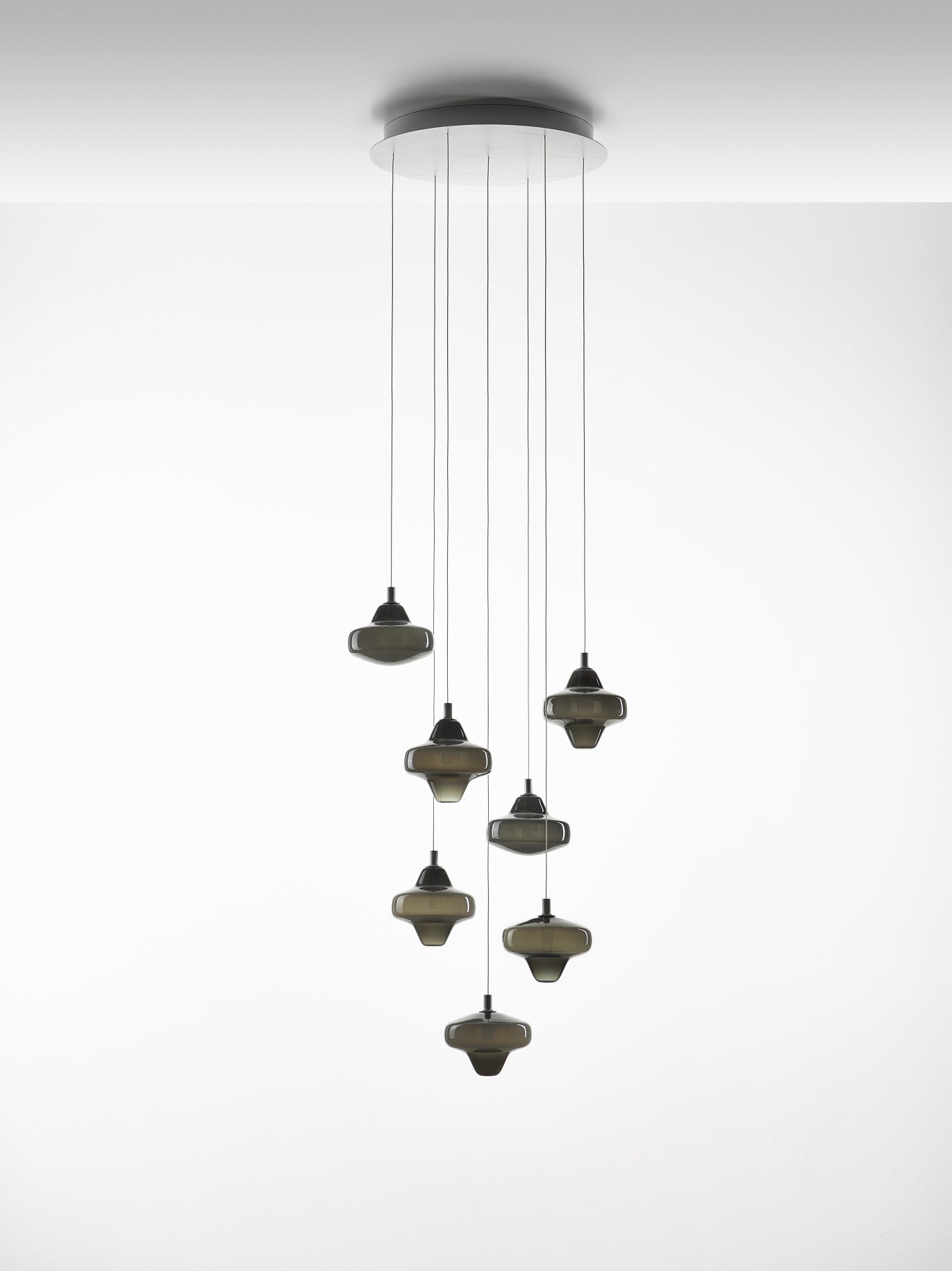 Lampa wisząca STARCLOUD dmuchane szkło