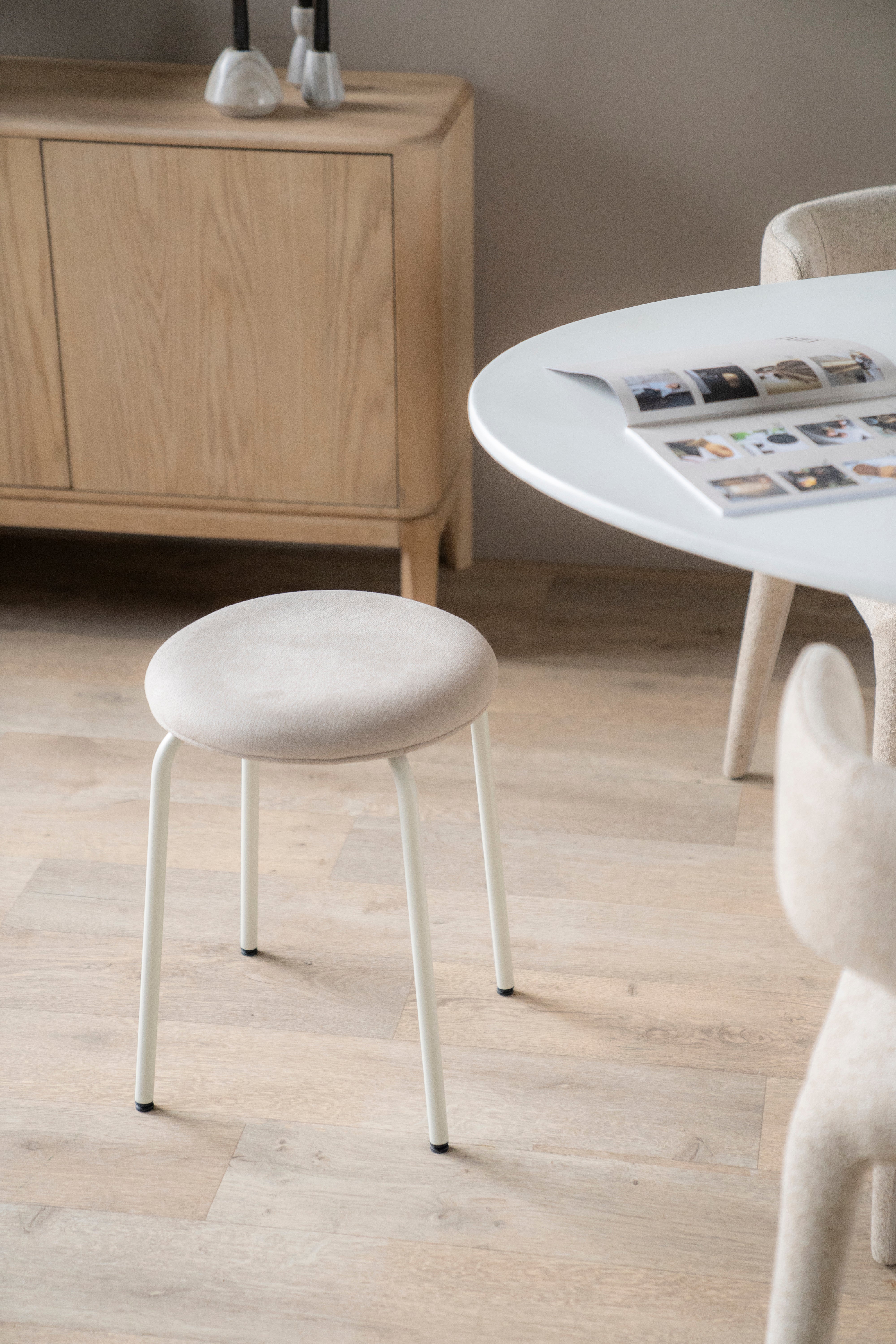 Hocker SKOLA beige
