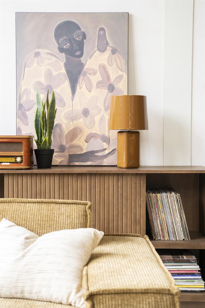 Lampa stołowa DIXON taupe