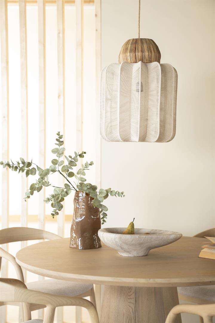 Lampa wisząca REB bawełna z trawą morską