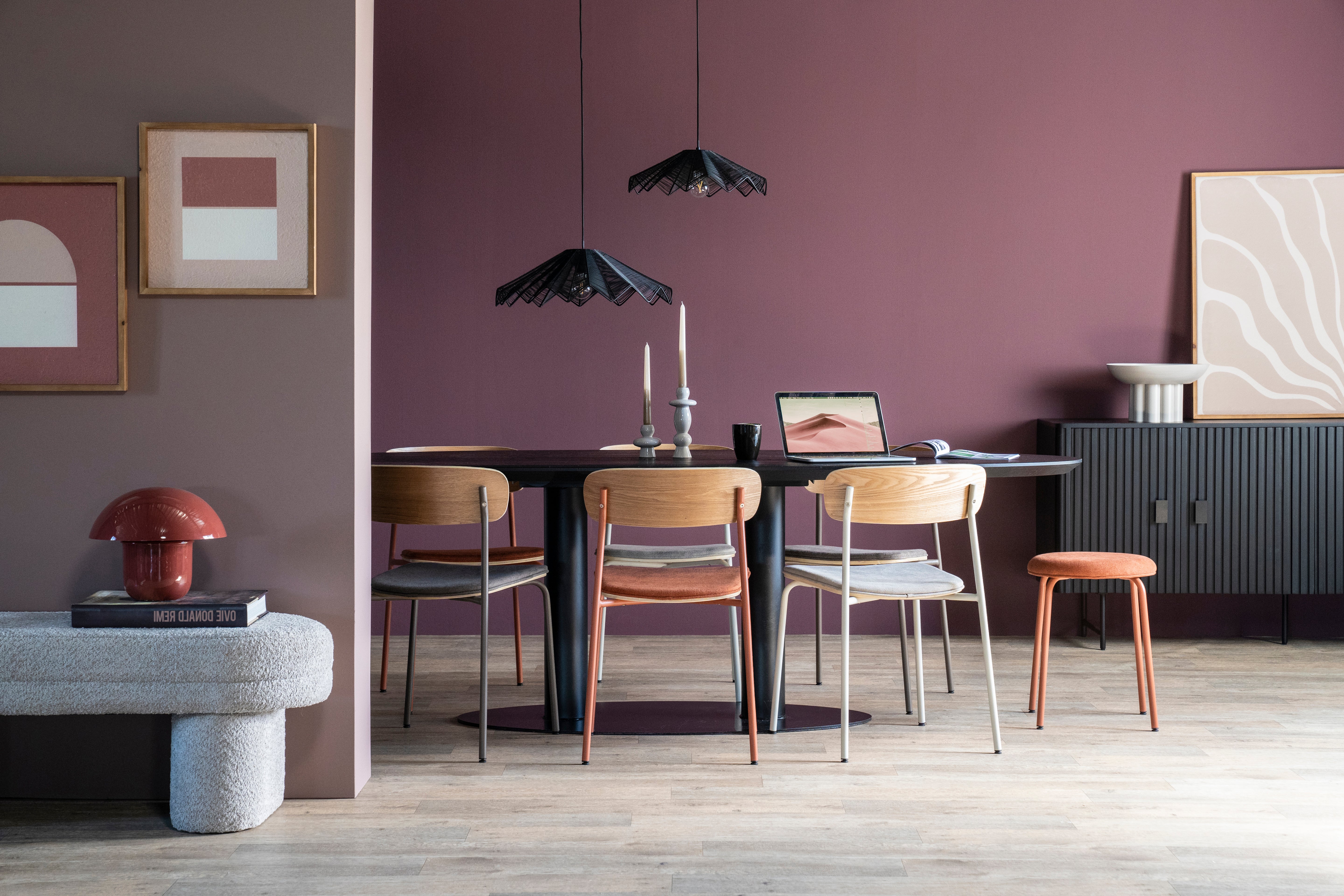 Hocker SKOLA beige