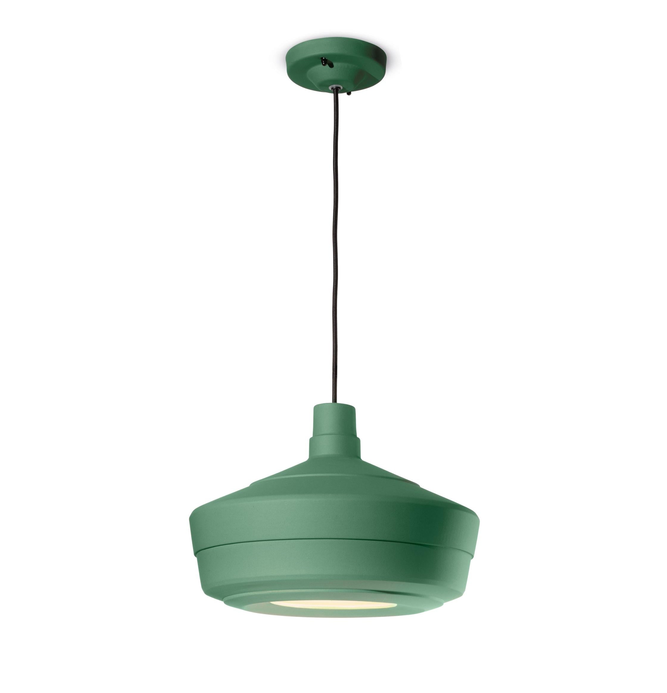 CHURUATA ceramic pendant lamp in sage