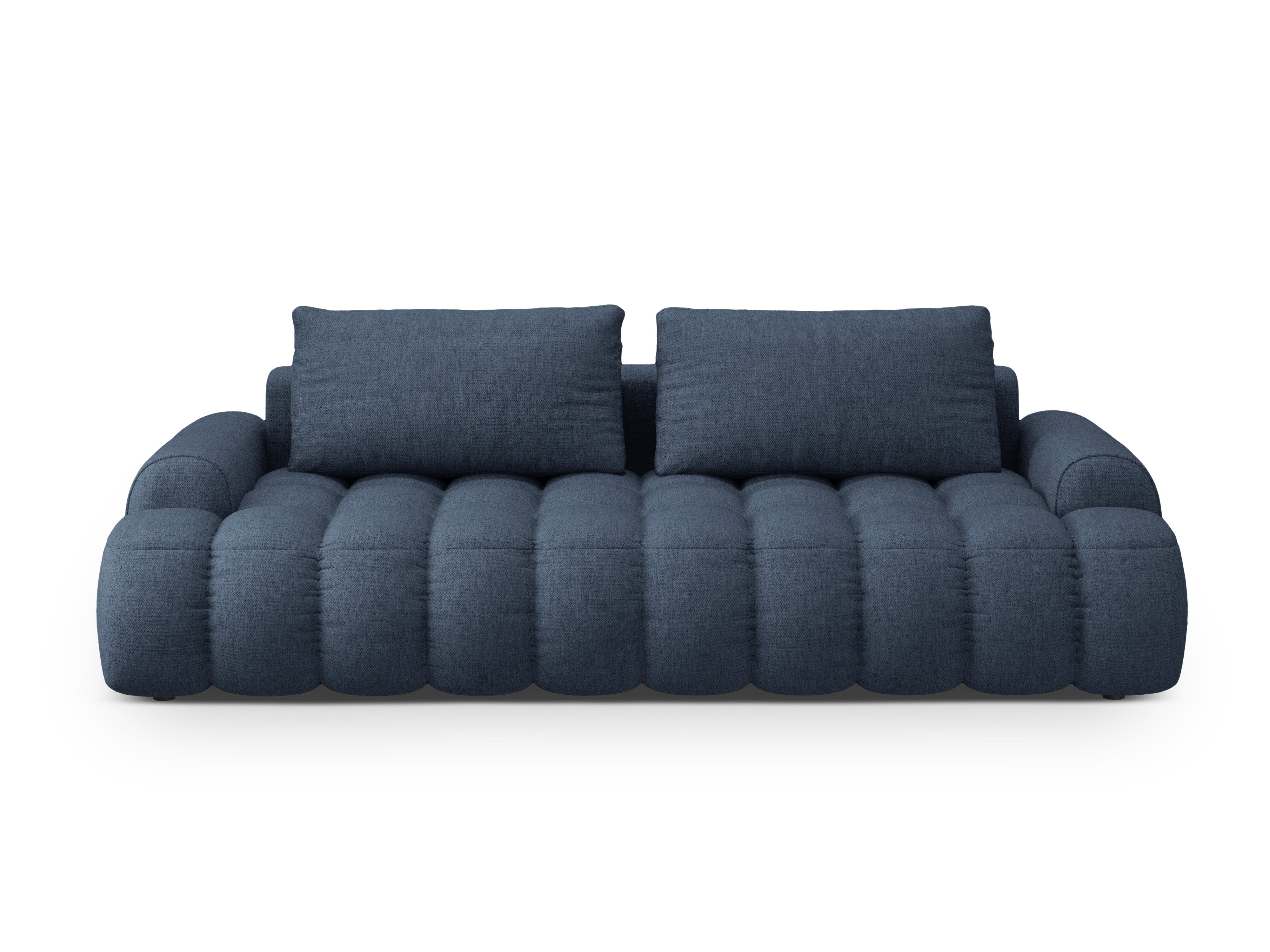 Sofa z funkcją spania 4-osobowa LINZ niebieski