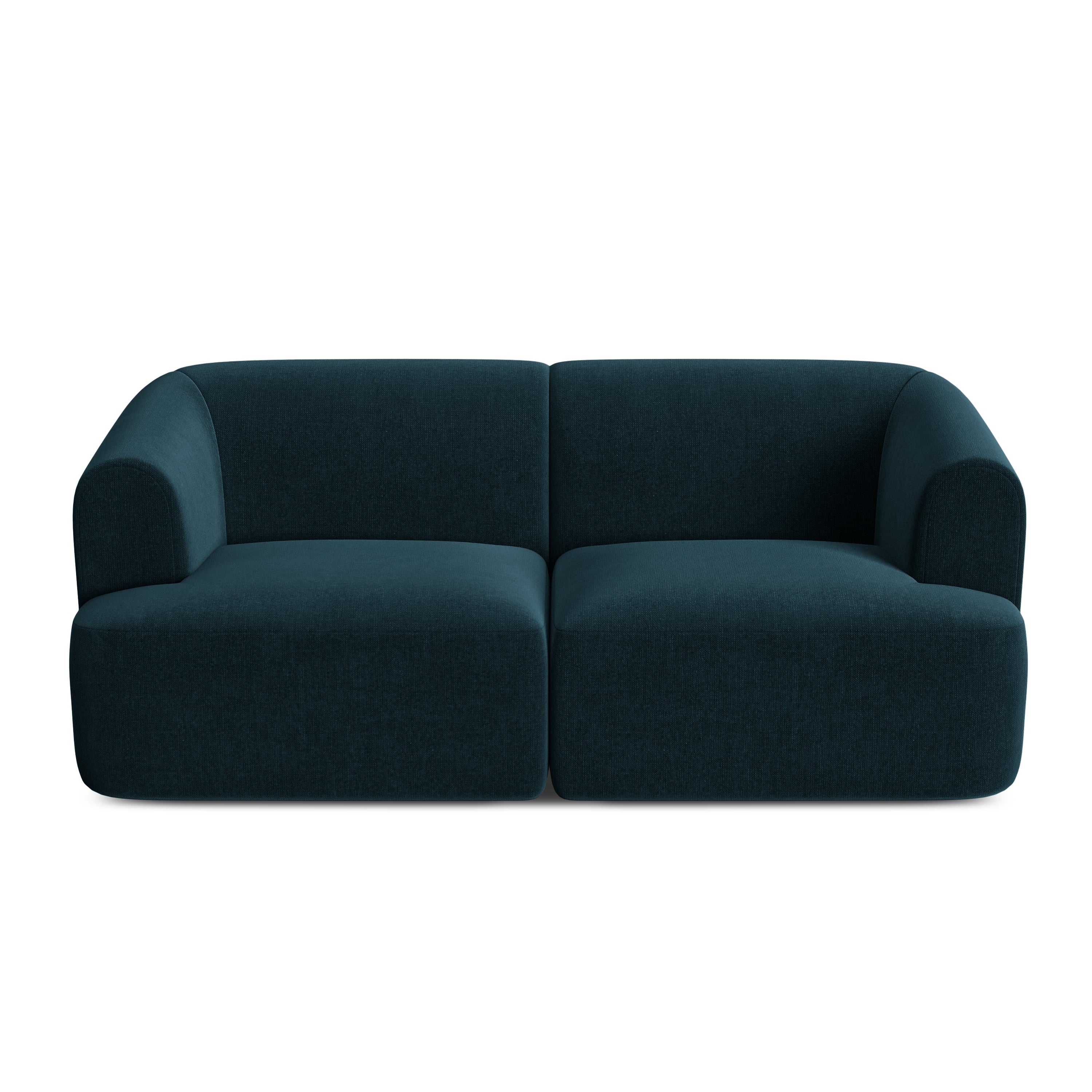 Sofa aksamitna 2-osobowa CAMPI petrol