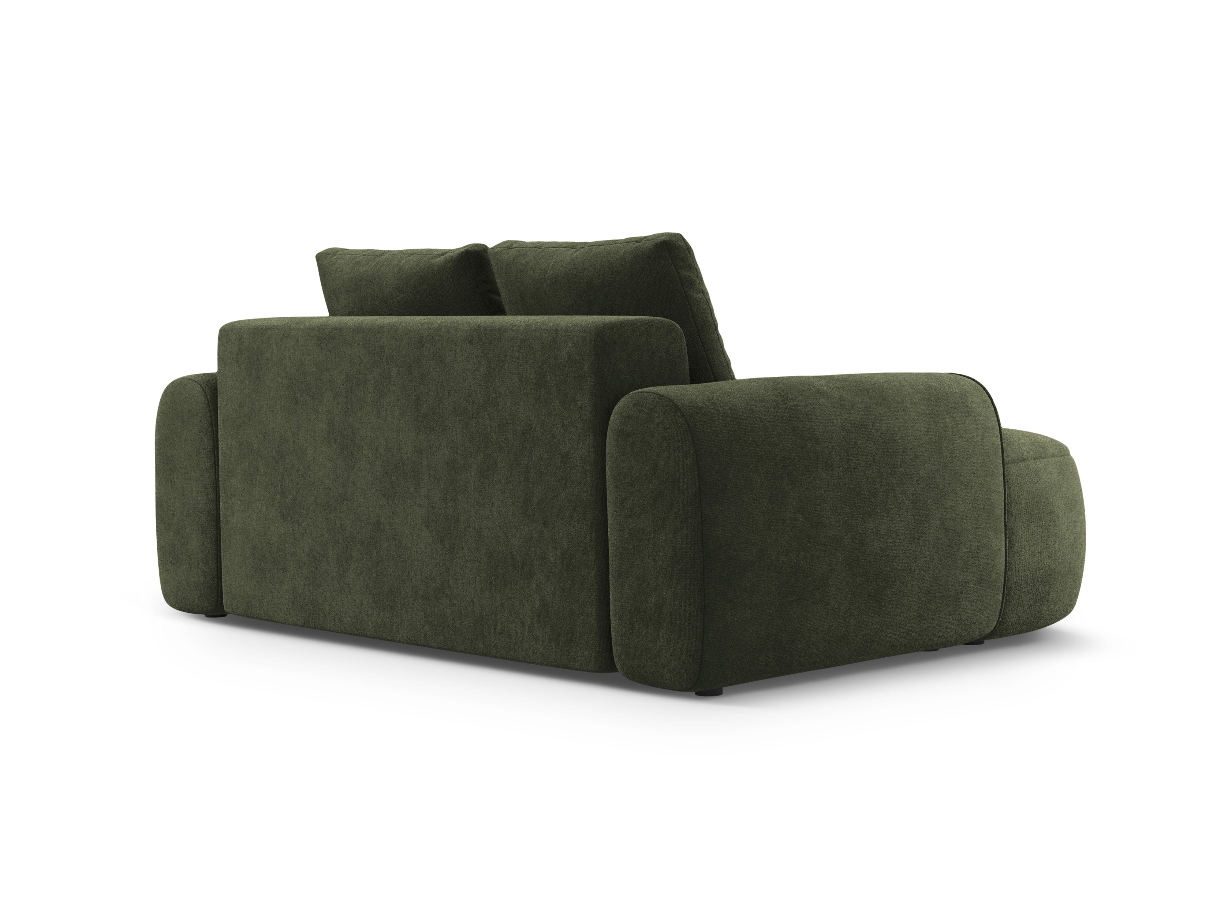Samtsofa 2-sitzig LINZ grün