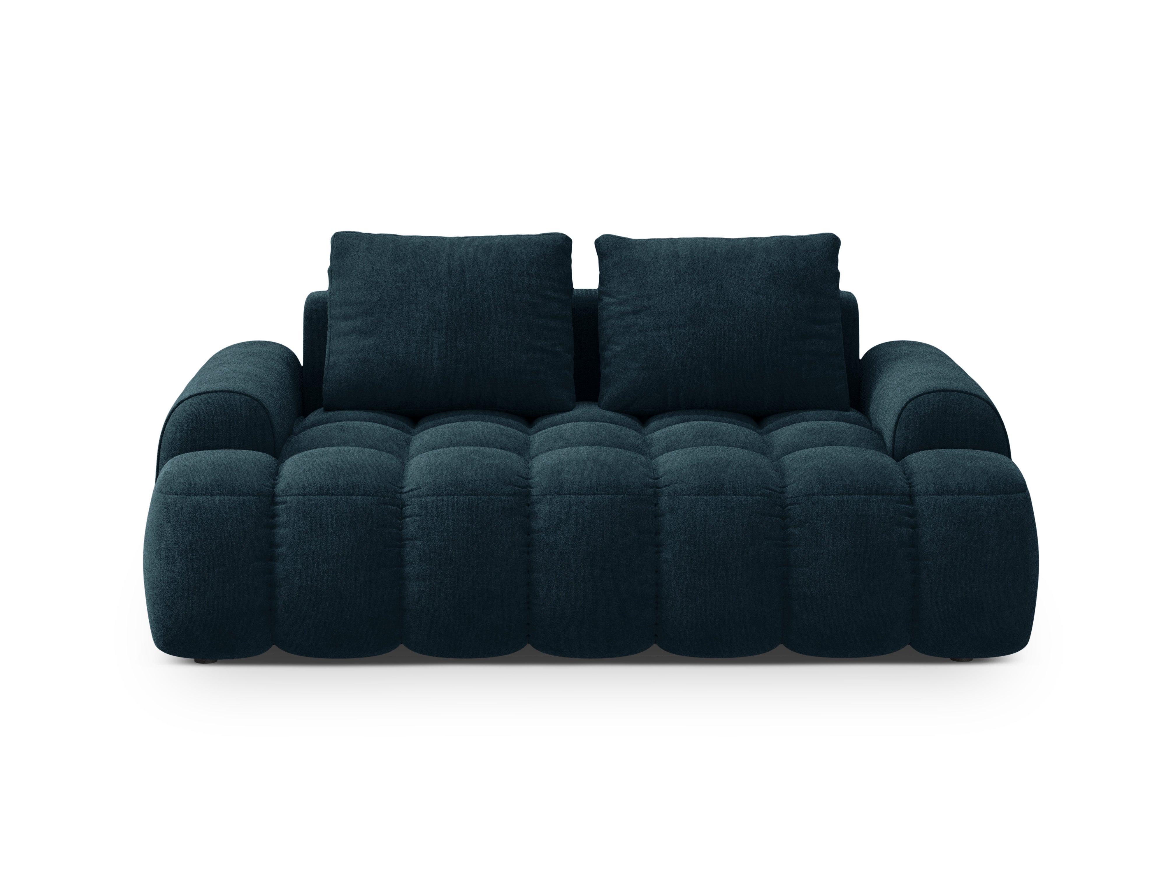 Sofa aksamitna 2-osobowa LINZ petrol