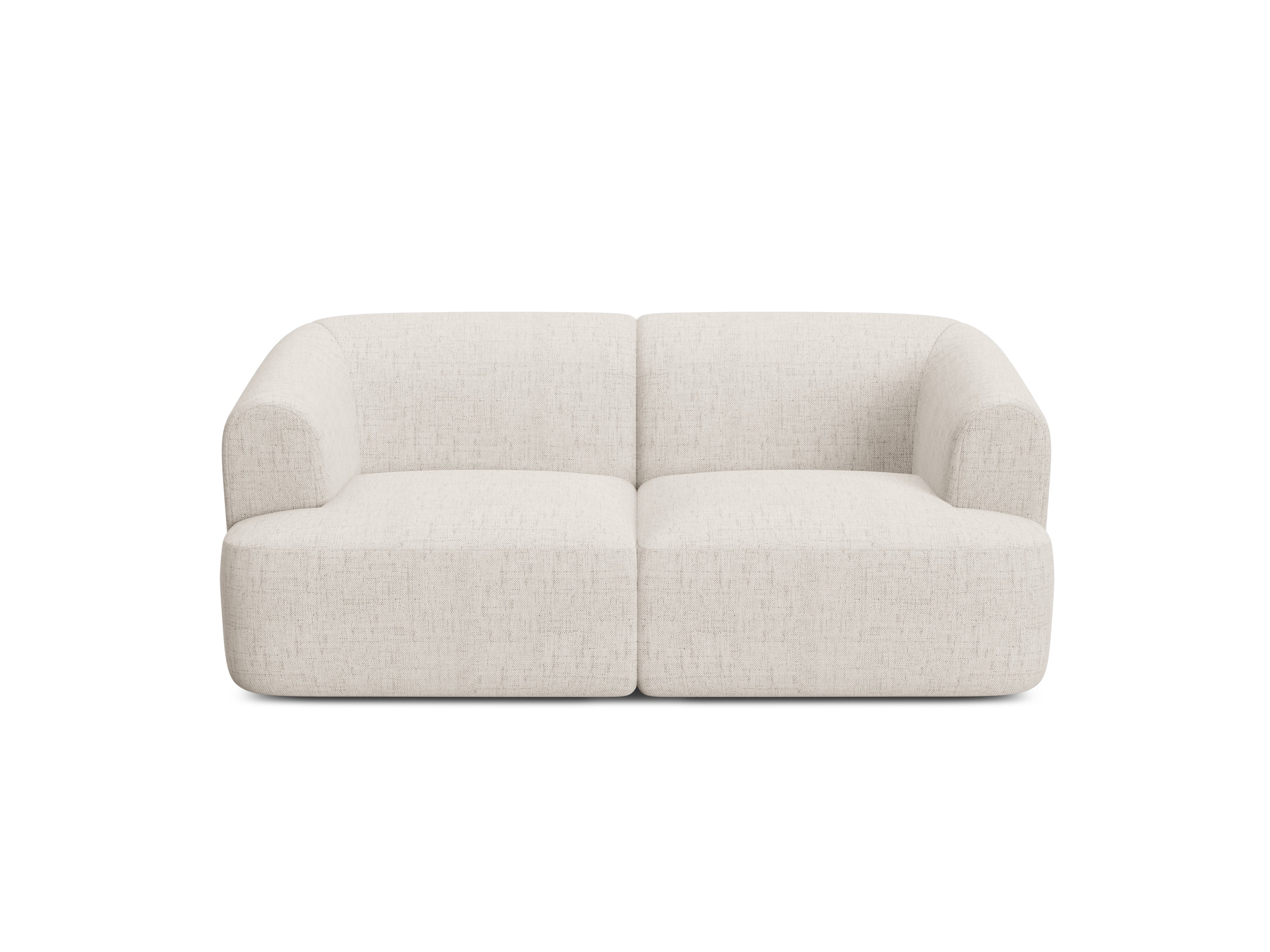 Sofa 2-osobowa CAMPI kremowy szenil