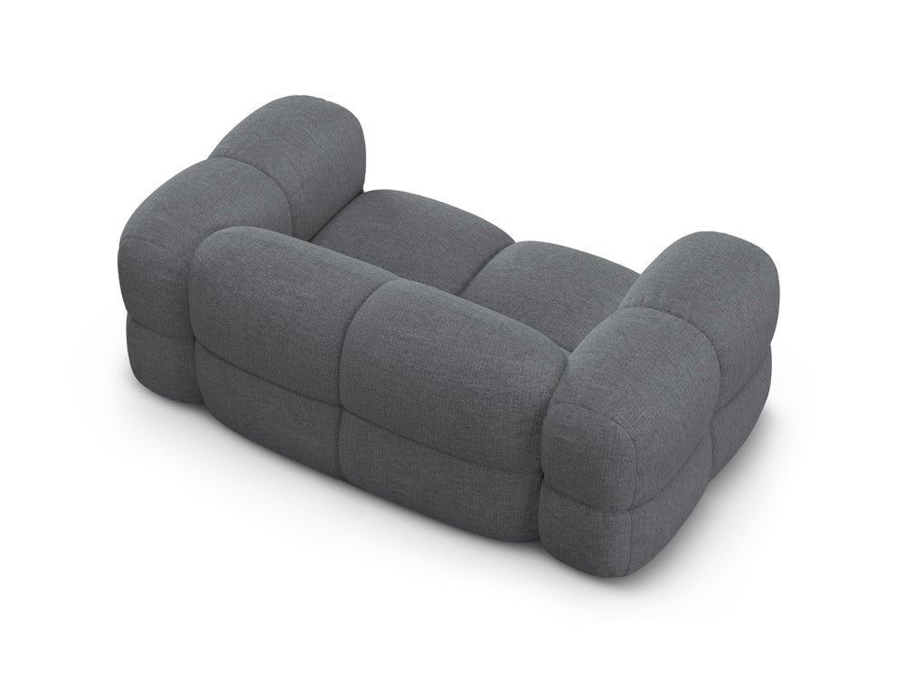 Sofa 2-osobowa LORETTO szarobłękitny