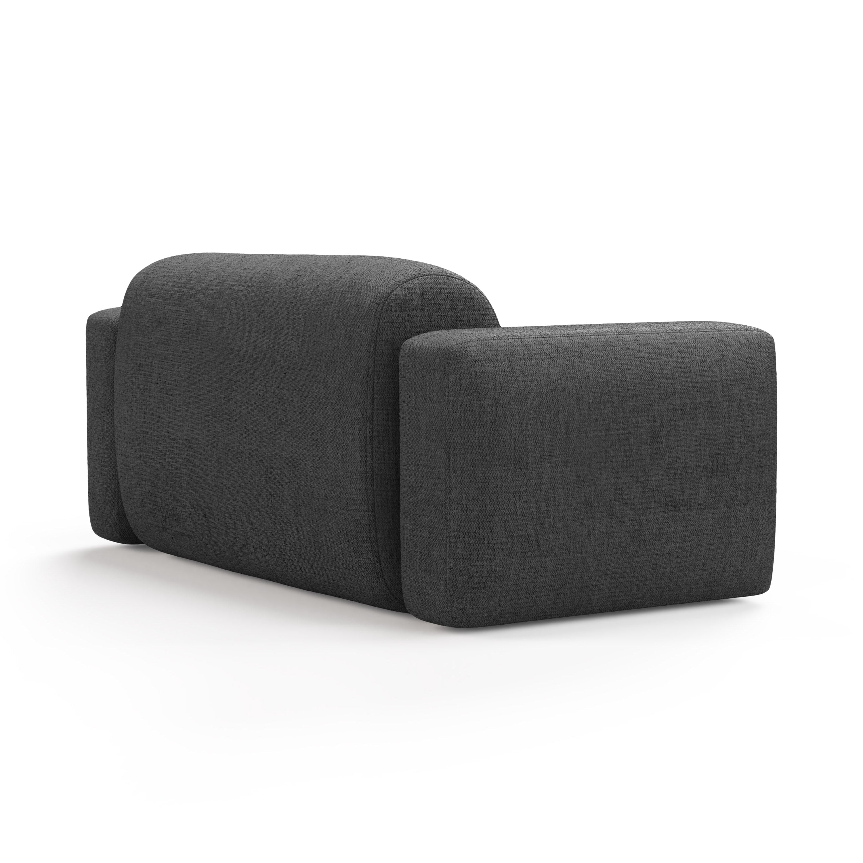 Sofa 2-osobowa STRINO szary szenil