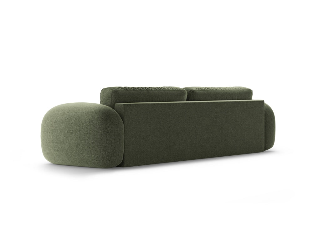 Sofa z funkcją spania 3-osobowa TONALE zielony