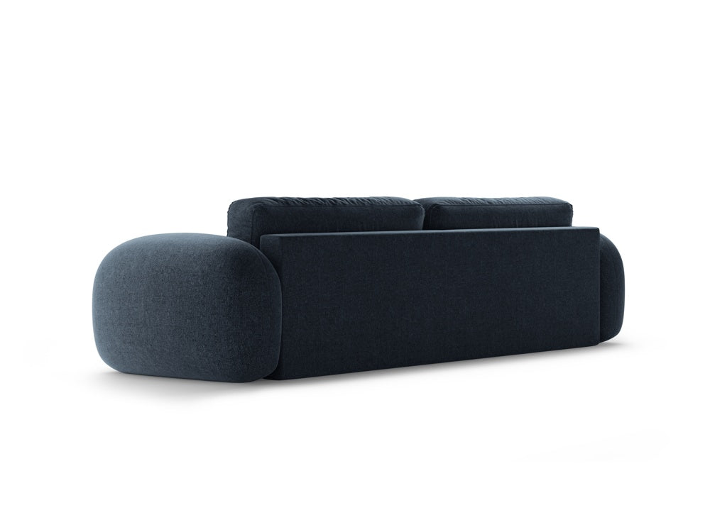 Sofa z funkcją spania 3-osobowa TONALE granatowy