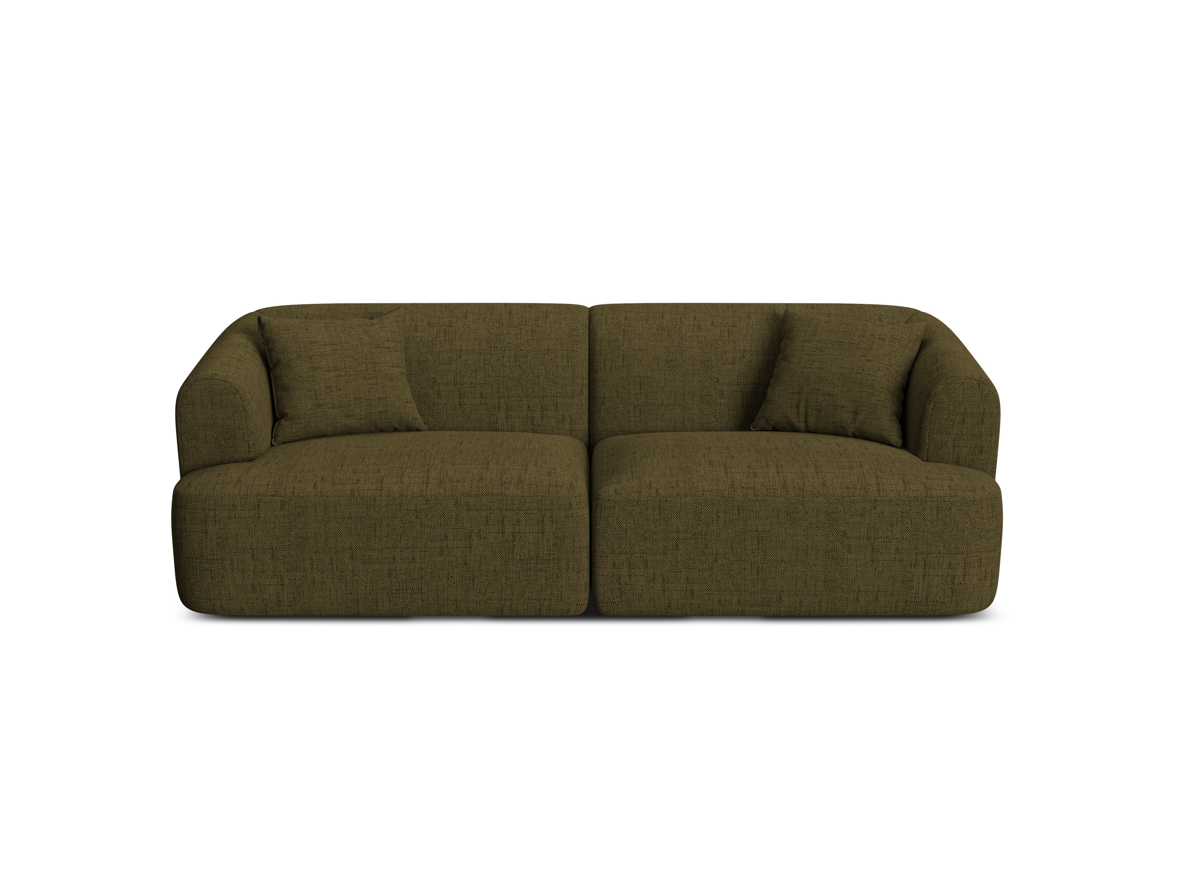 Sofa 3-osobowa CAMPI zielony szenil