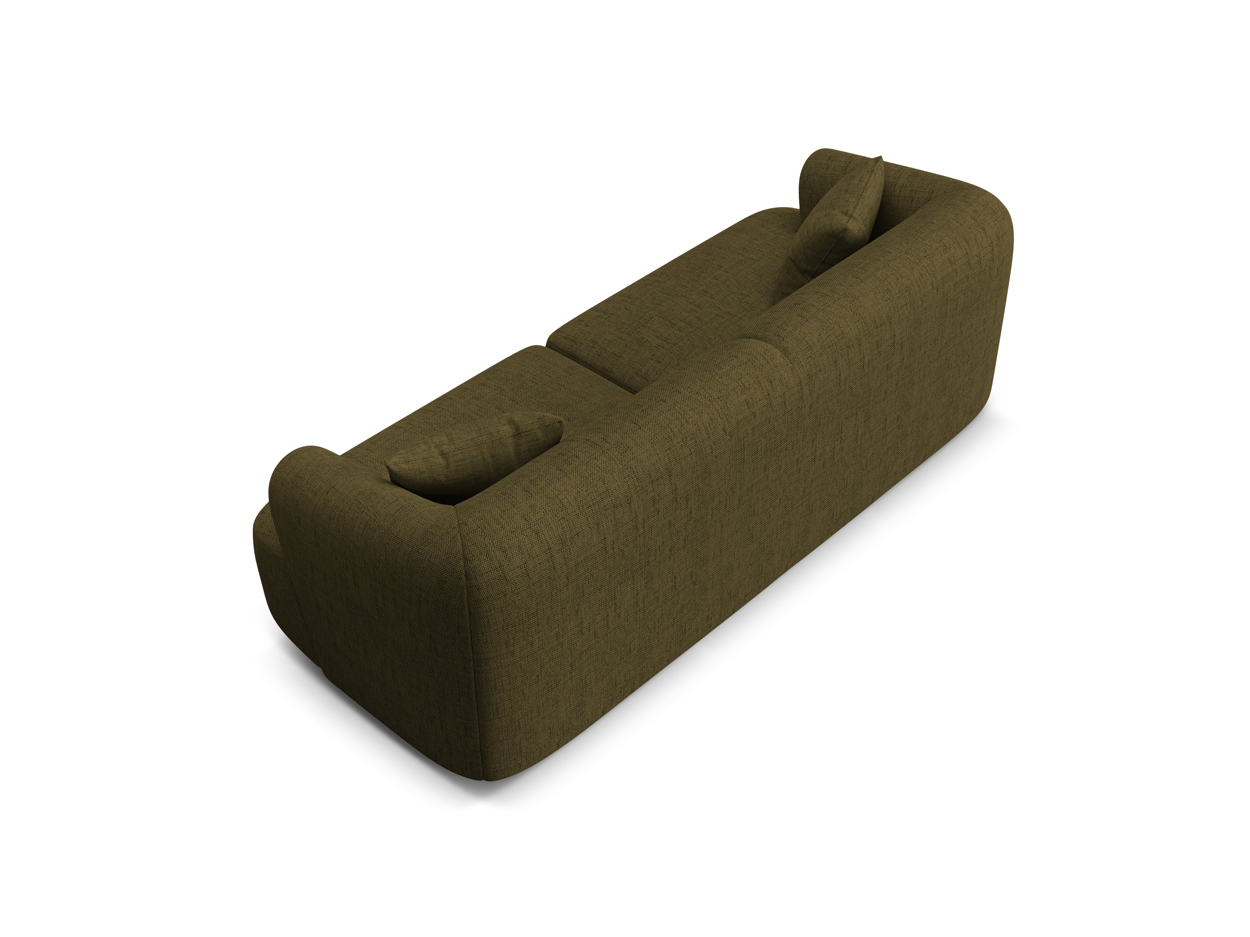 Sofa 3-osobowa CAMPI zielony szenil