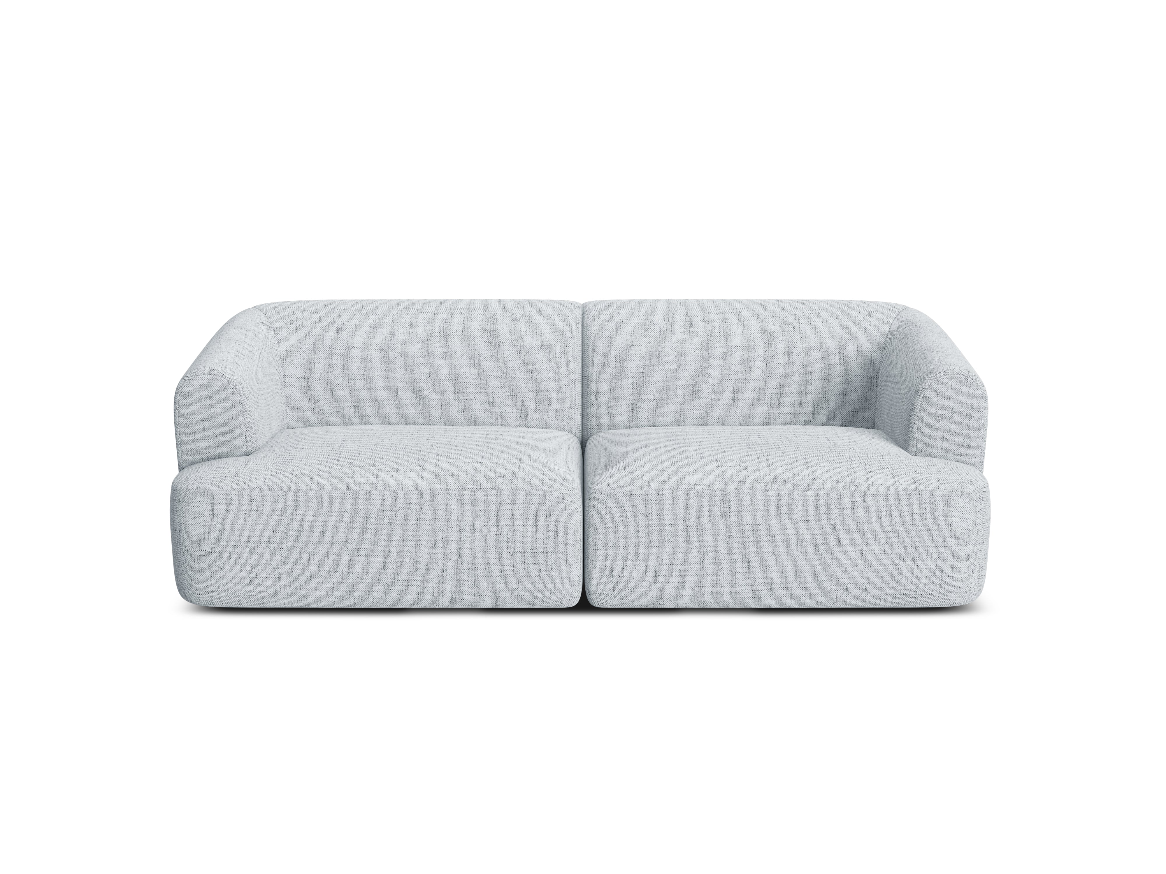 Sofa 3-osobowa CAMPI jasnoszary szenil