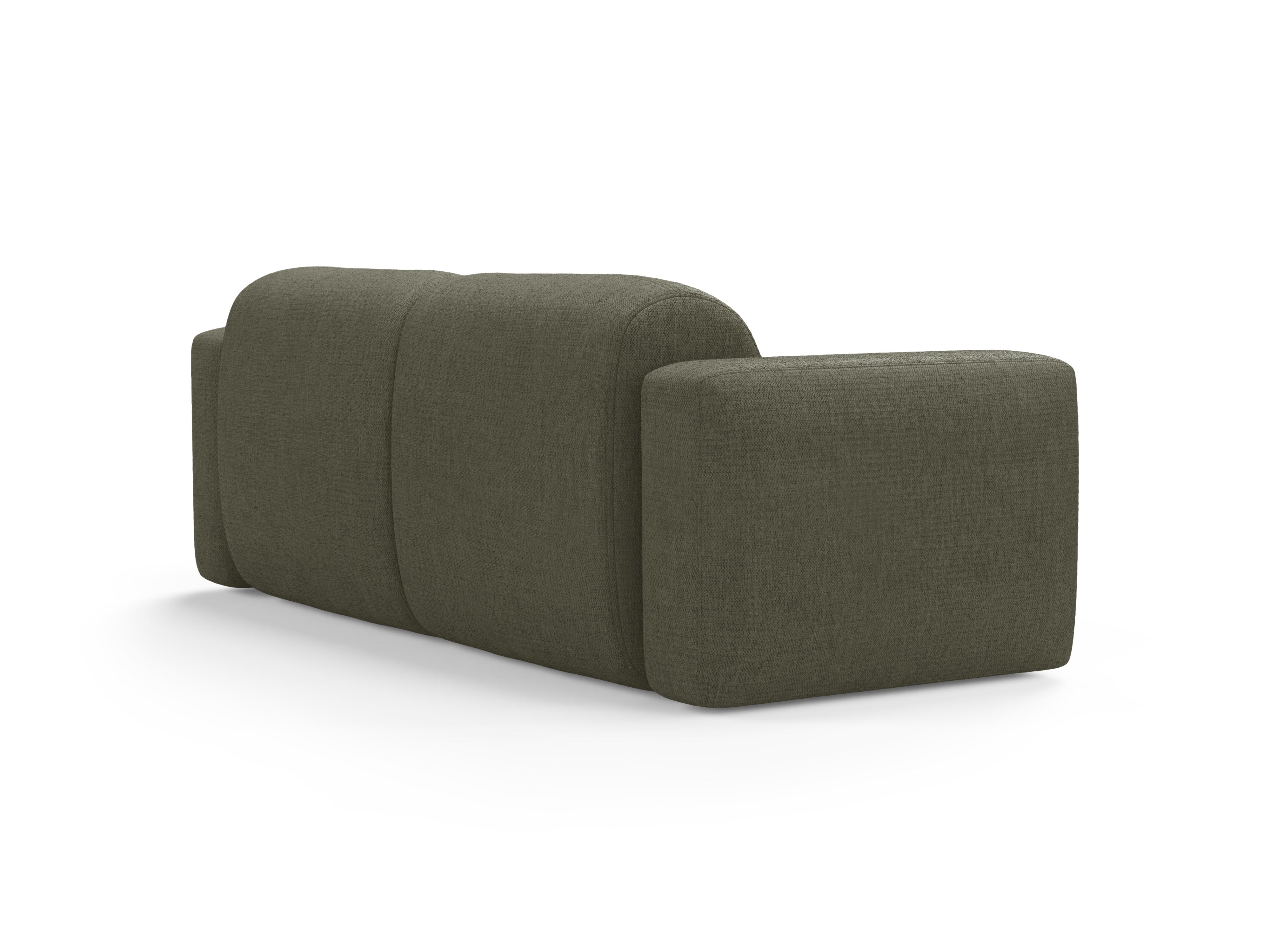 Sofa 3-osobowa STRINO oliwkowy szenil