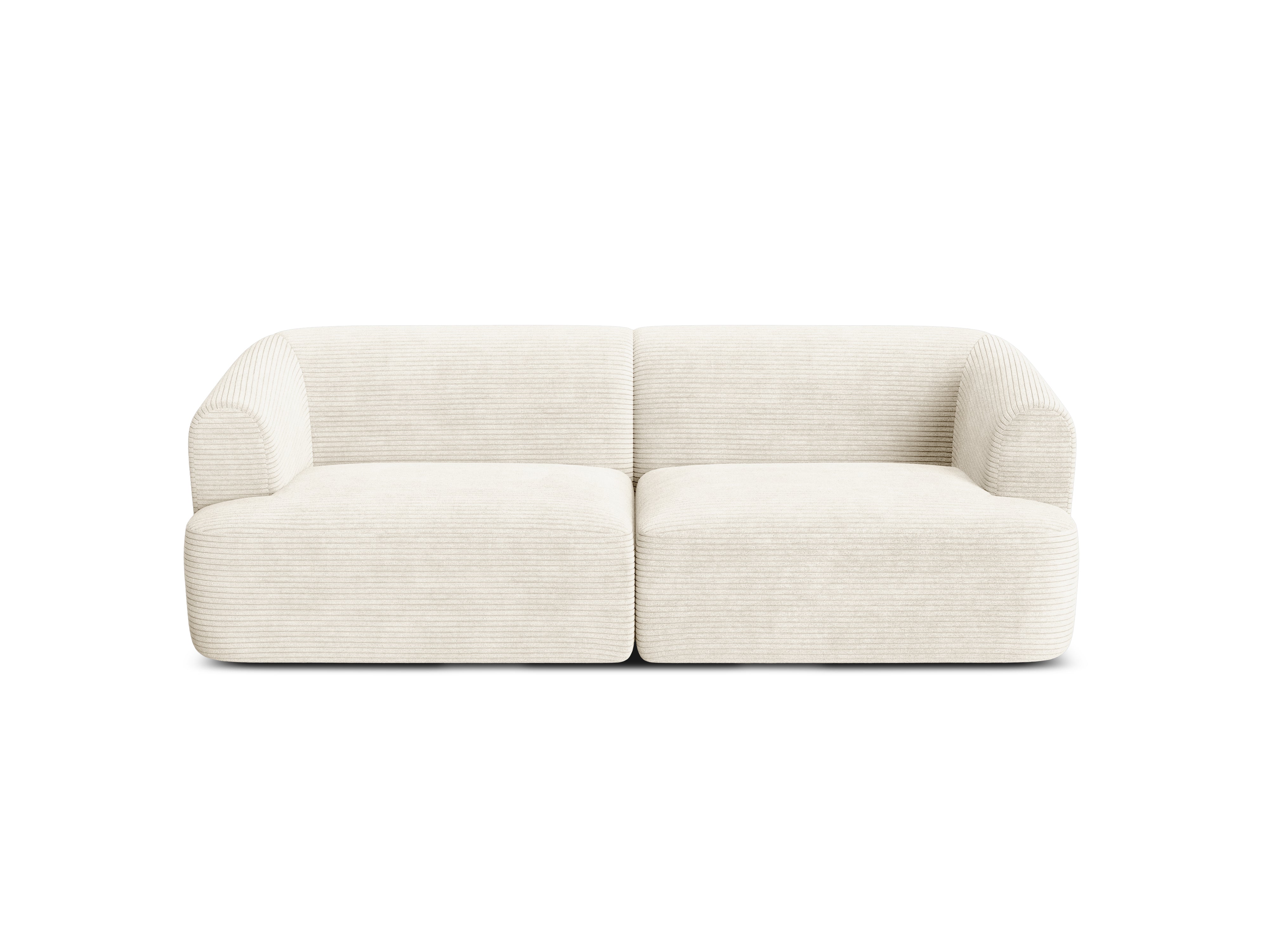 Sofa 3-osobowa CAMPI kremowy sztruks