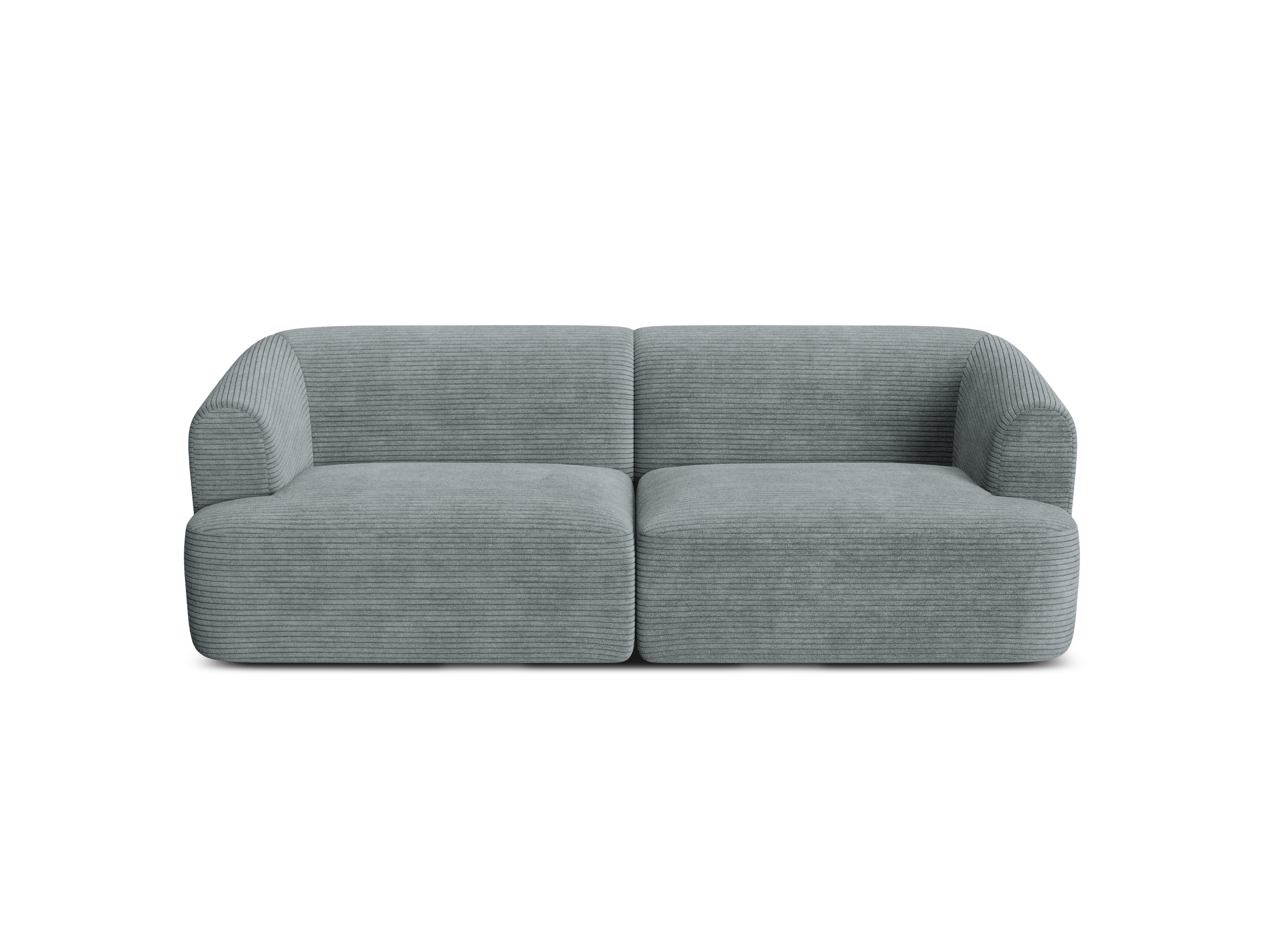Sofa 3-osobowa CAMPI szary sztruks