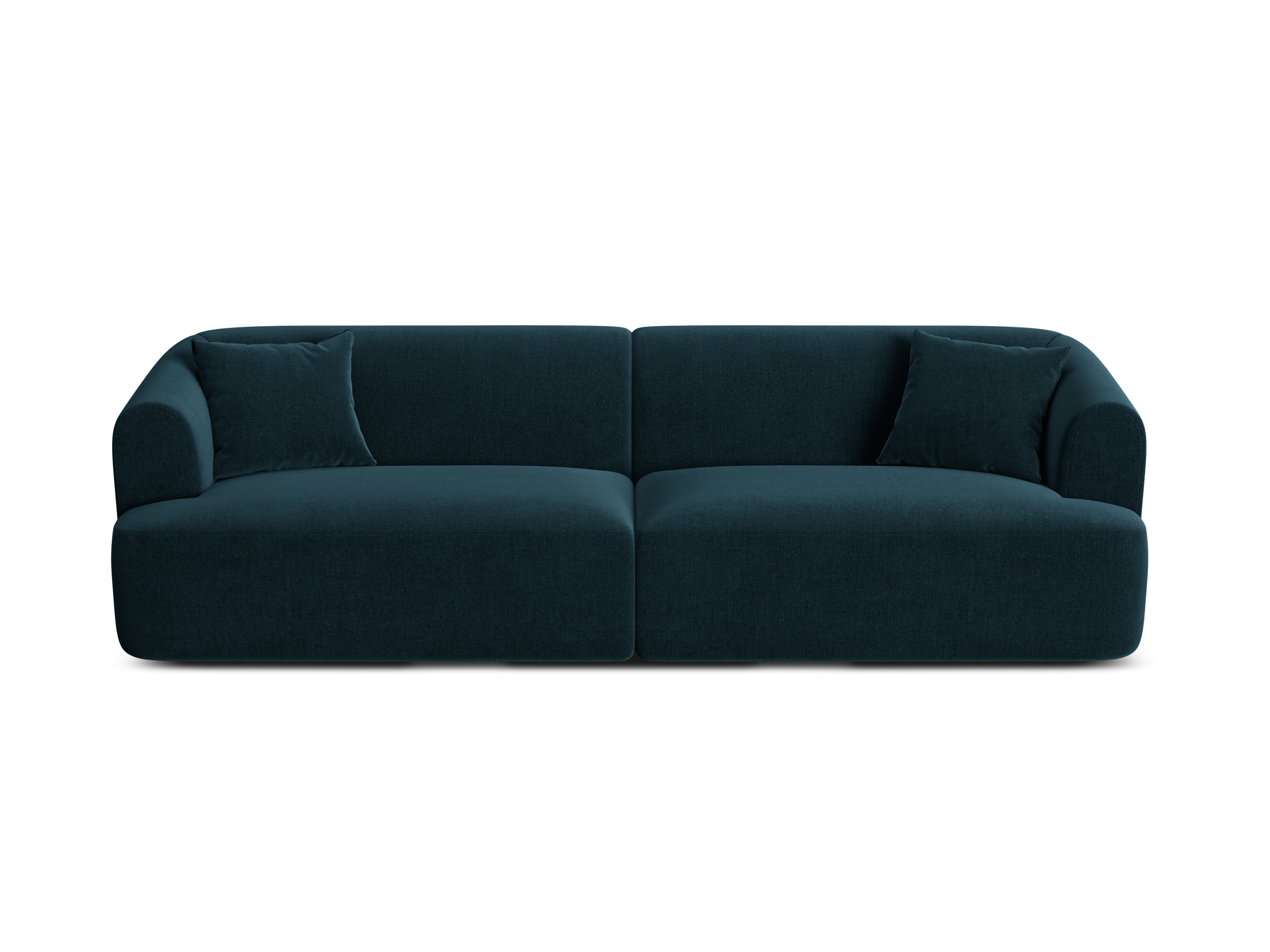 Sofa aksamitna 4-osobowa CAMPI petrol