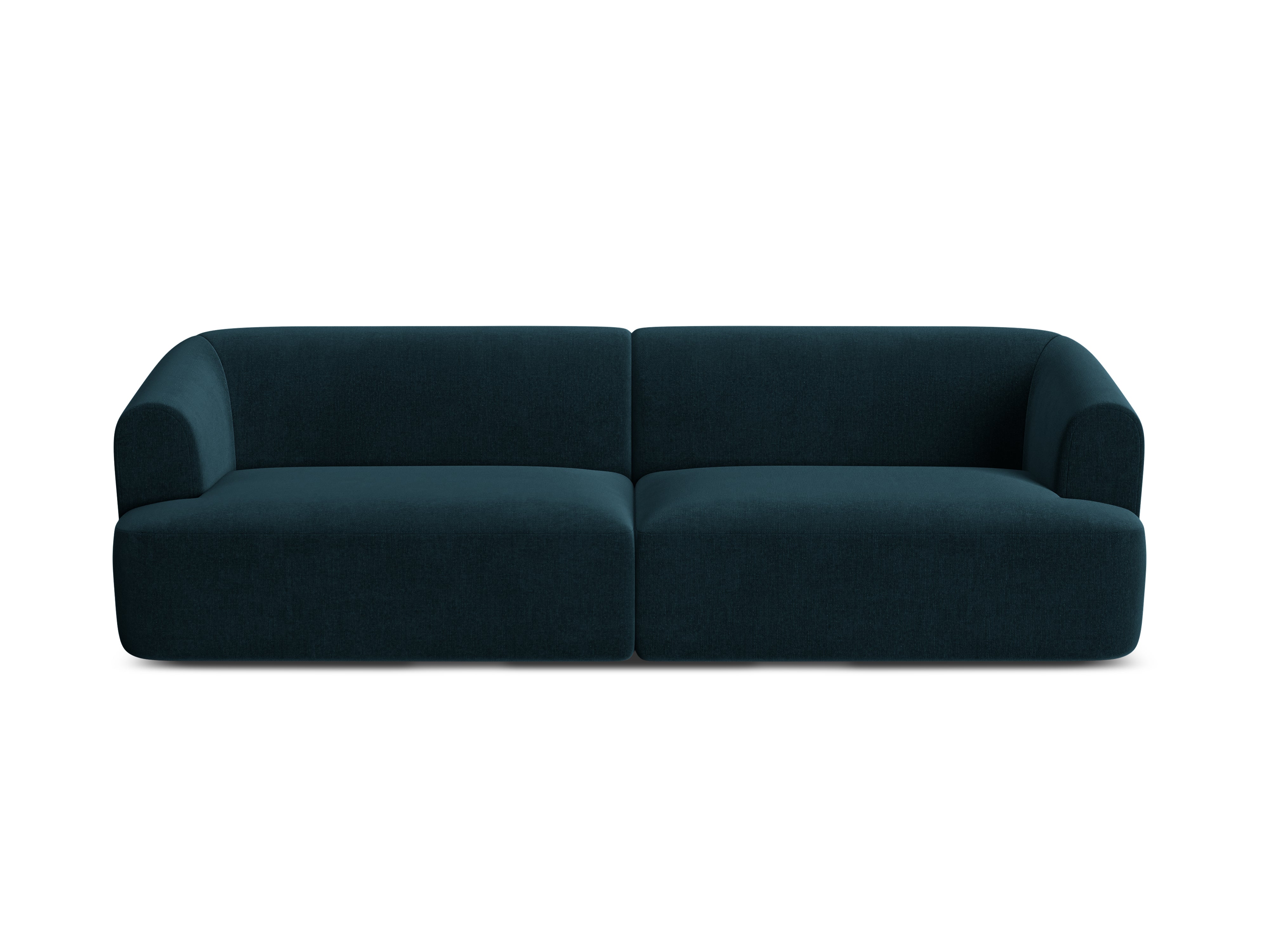 Sofa aksamitna 4-osobowa CAMPI petrol