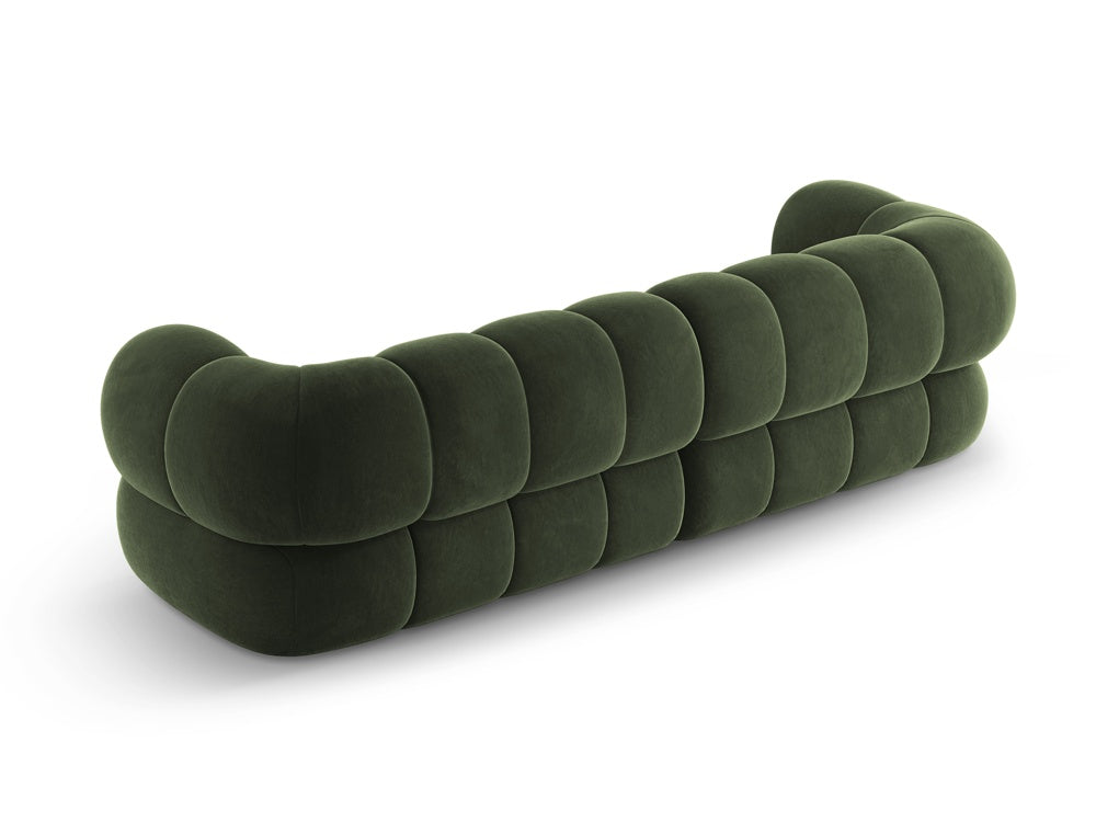 Sofa aksamitna 4-osobowa KOGE zielony