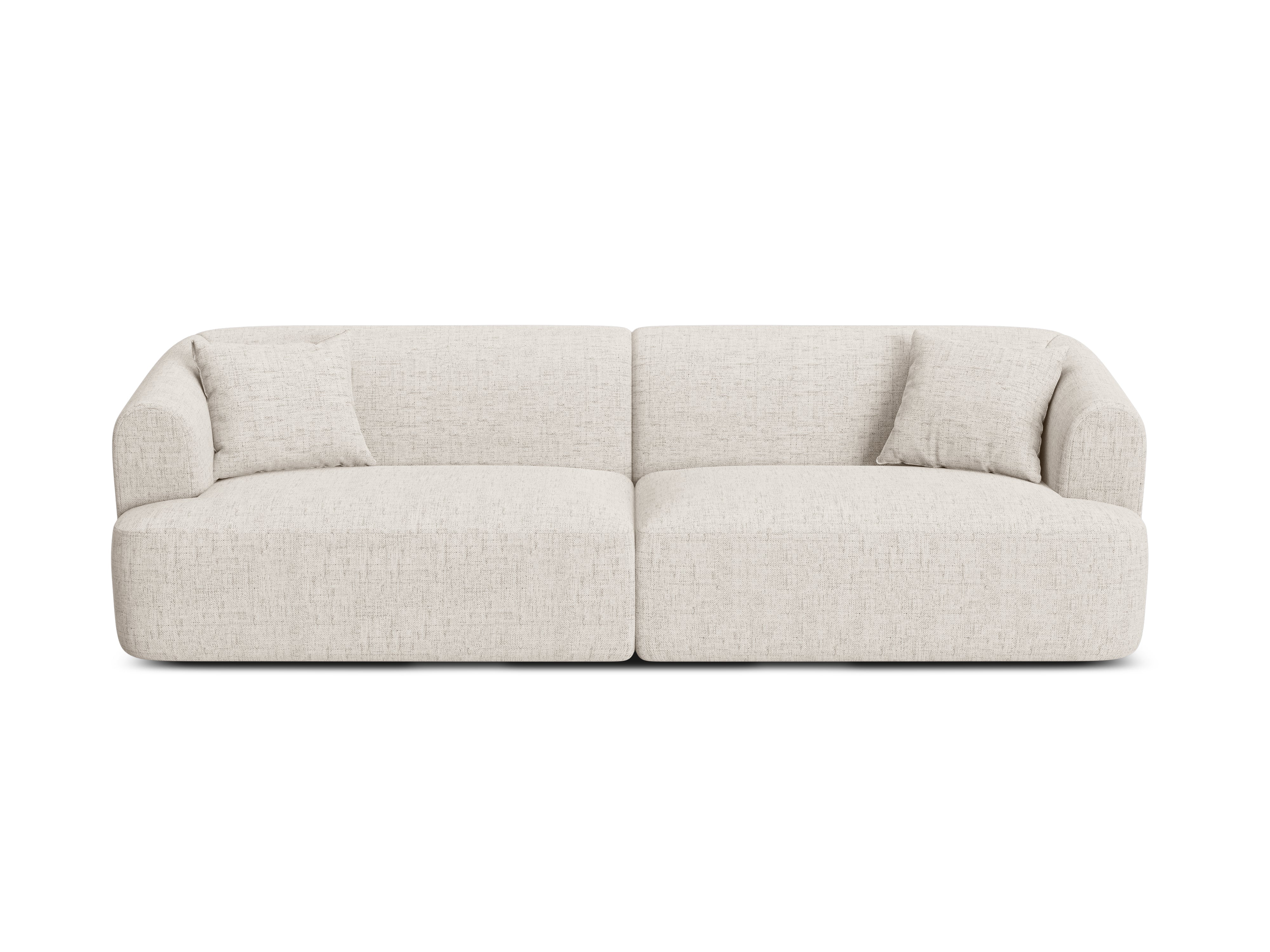 Sofa 4-osobowa CAMPI kremowy szenil