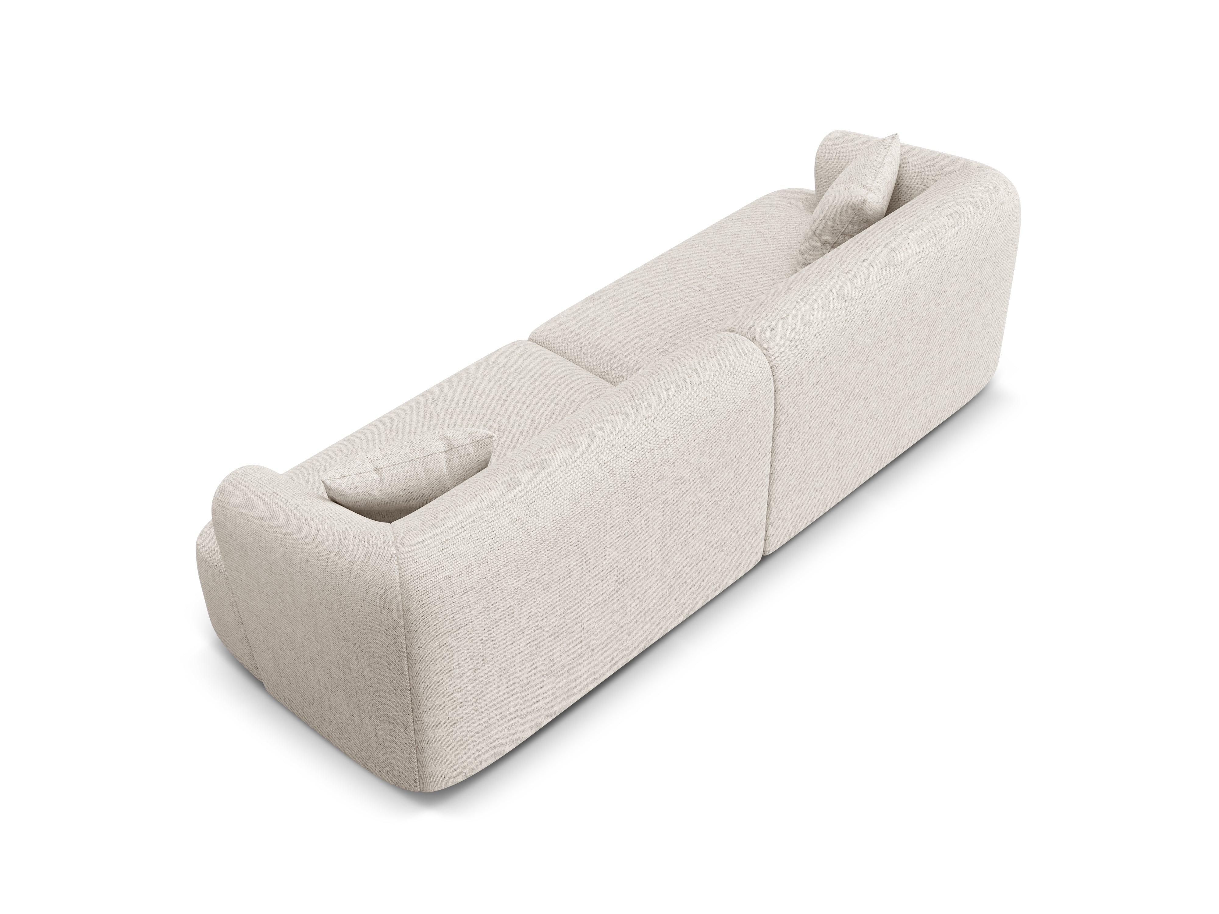 Sofa 4-osobowa CAMPI kremowy szenil