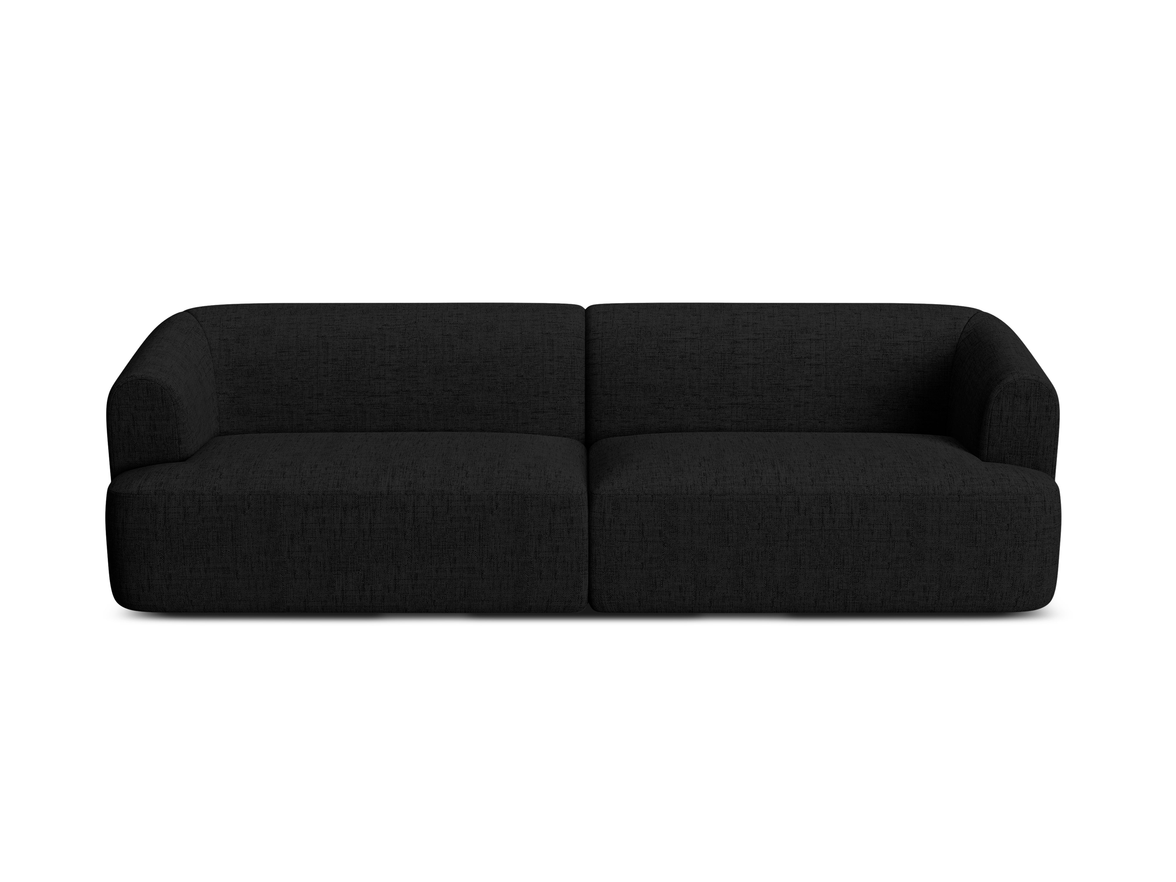 Sofa 4-osobowa CAMPI czarny szenil