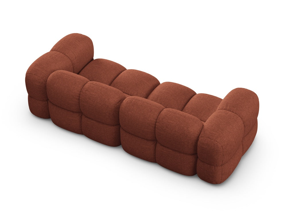 Sofa 4-osobowa LORETTO koralowy