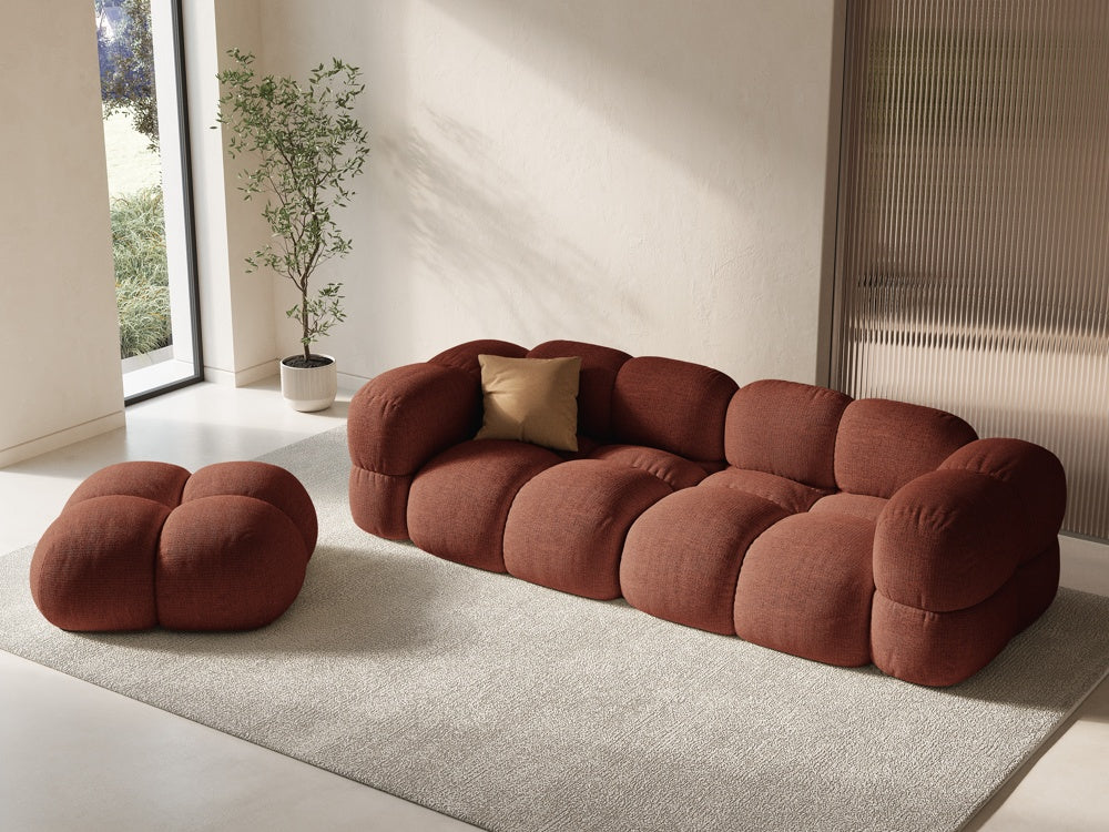 Sofa 4-osobowa LORETTO koralowy
