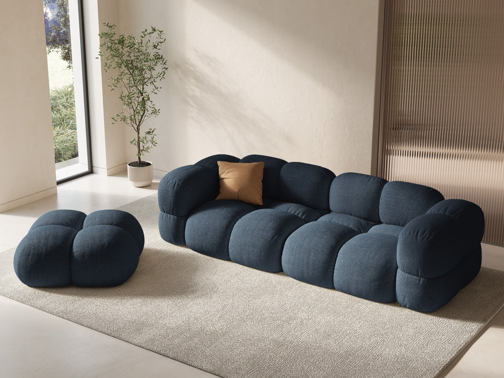 Sofa 4-osobowa LORETTO niebieski