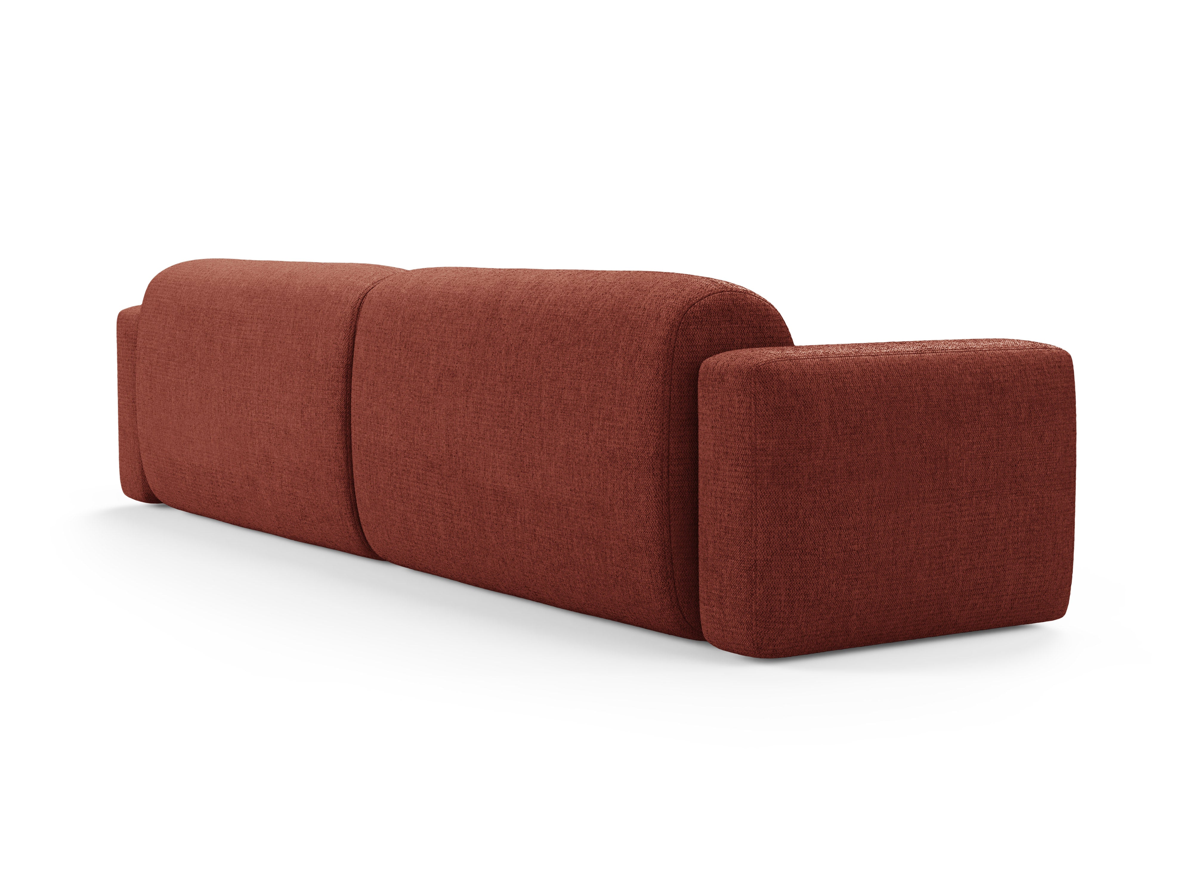 Sofa 4-osobowa STRINO koralowy szenil