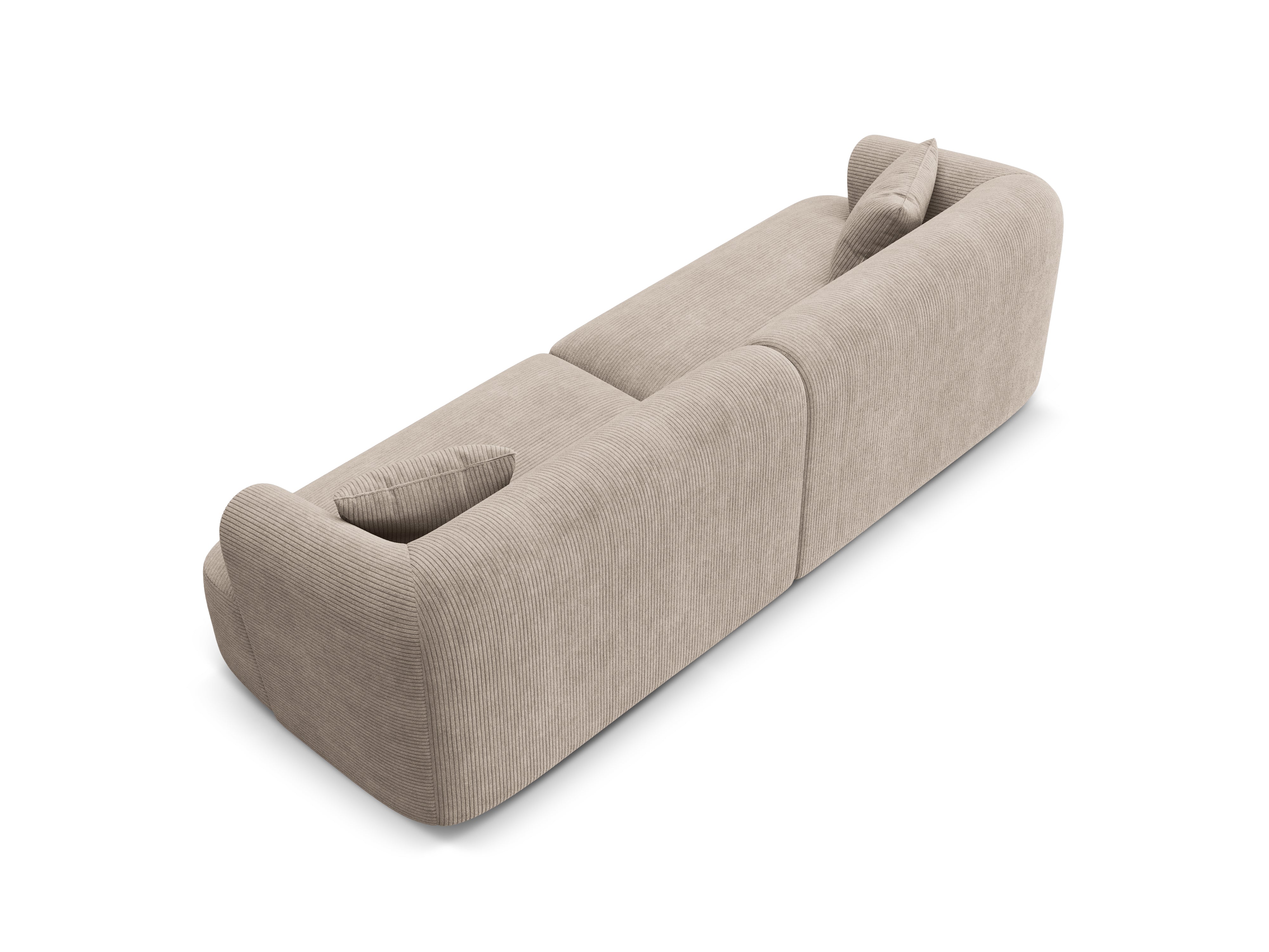 Sofa 4-osobowa CAMPI beżowy sztruks