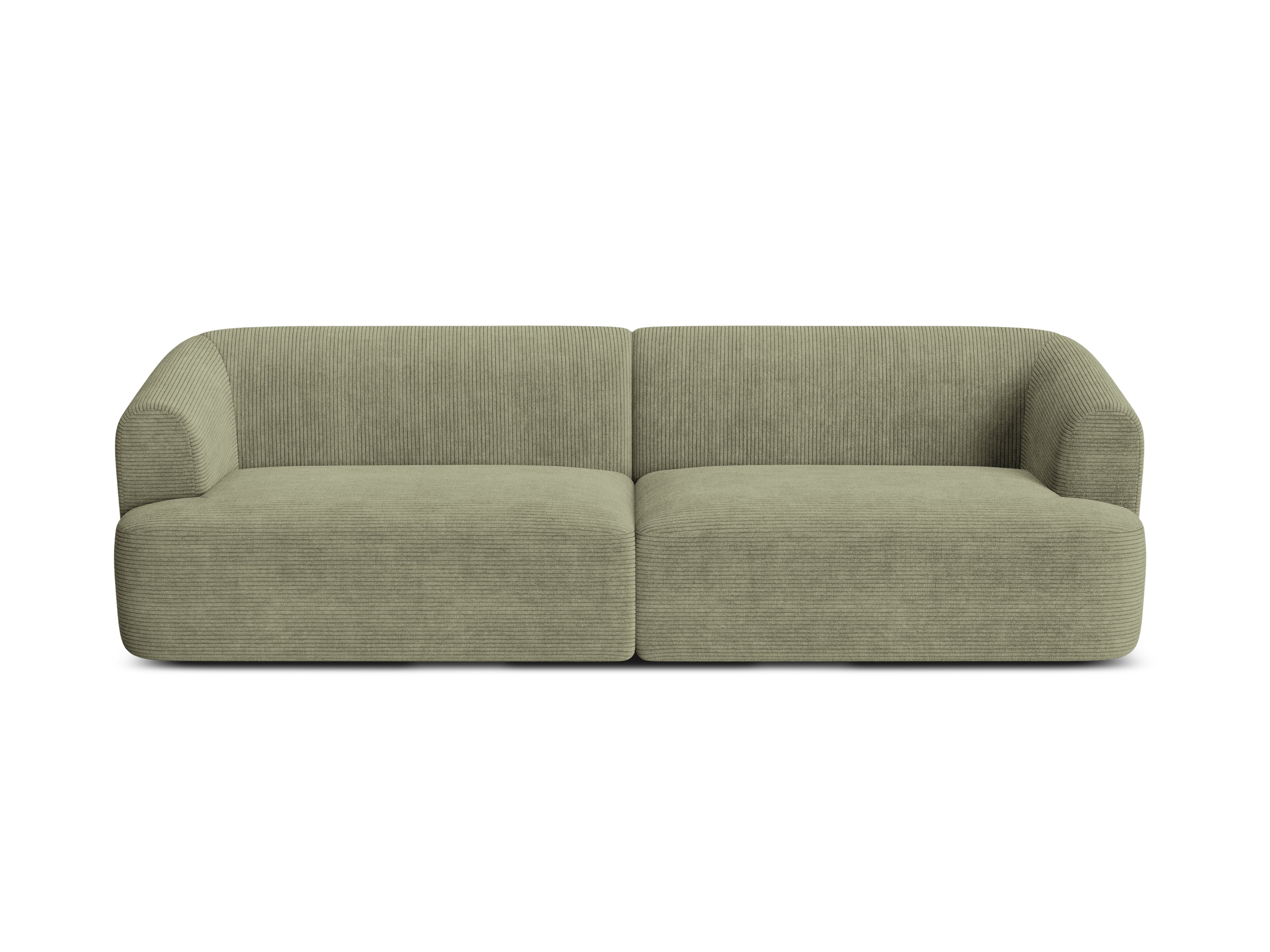Sofa 4-osobowa CAMPI zielony sztruks