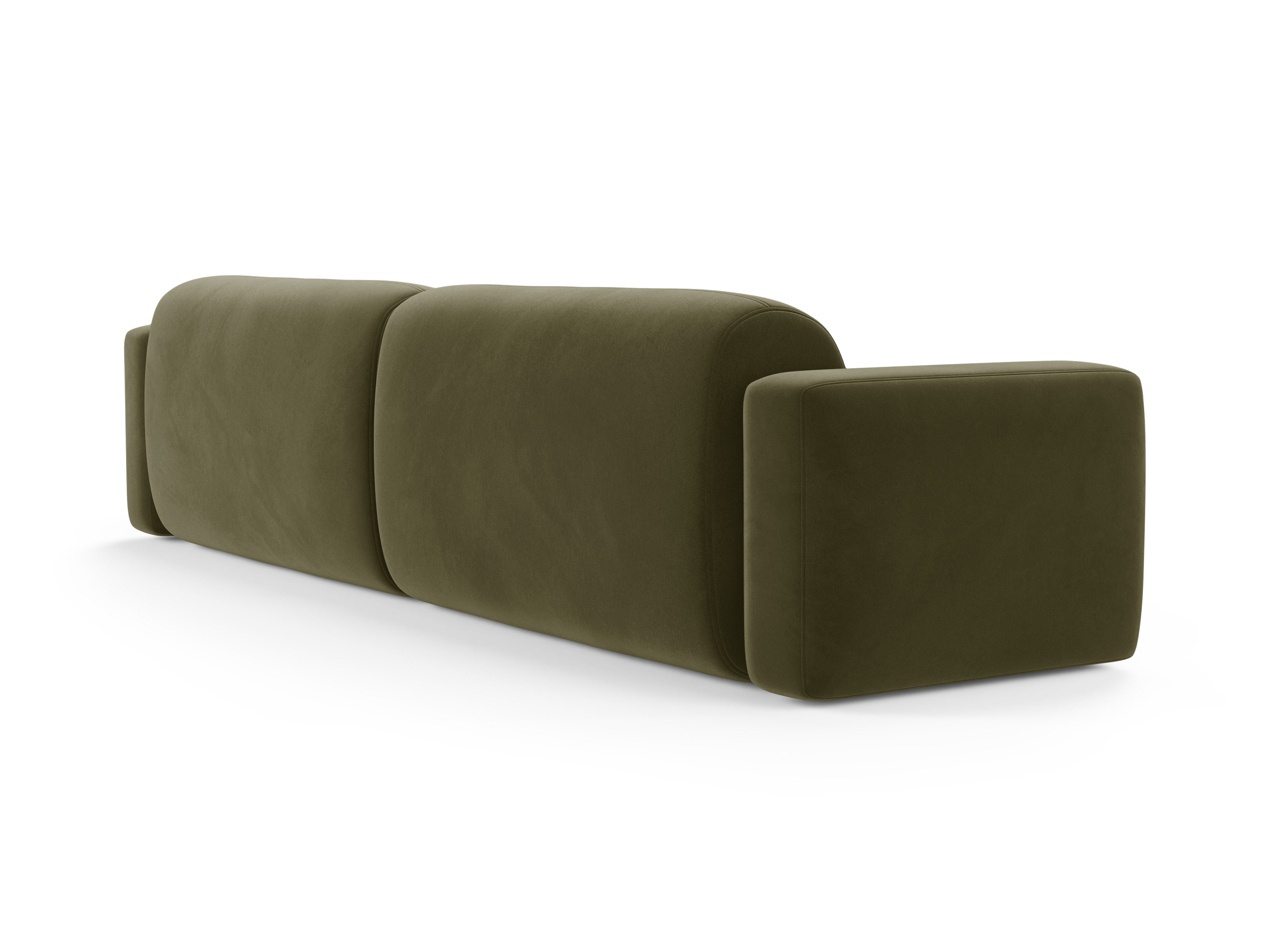 Sofa aksamitna 4-osobowa STRINO zielony
