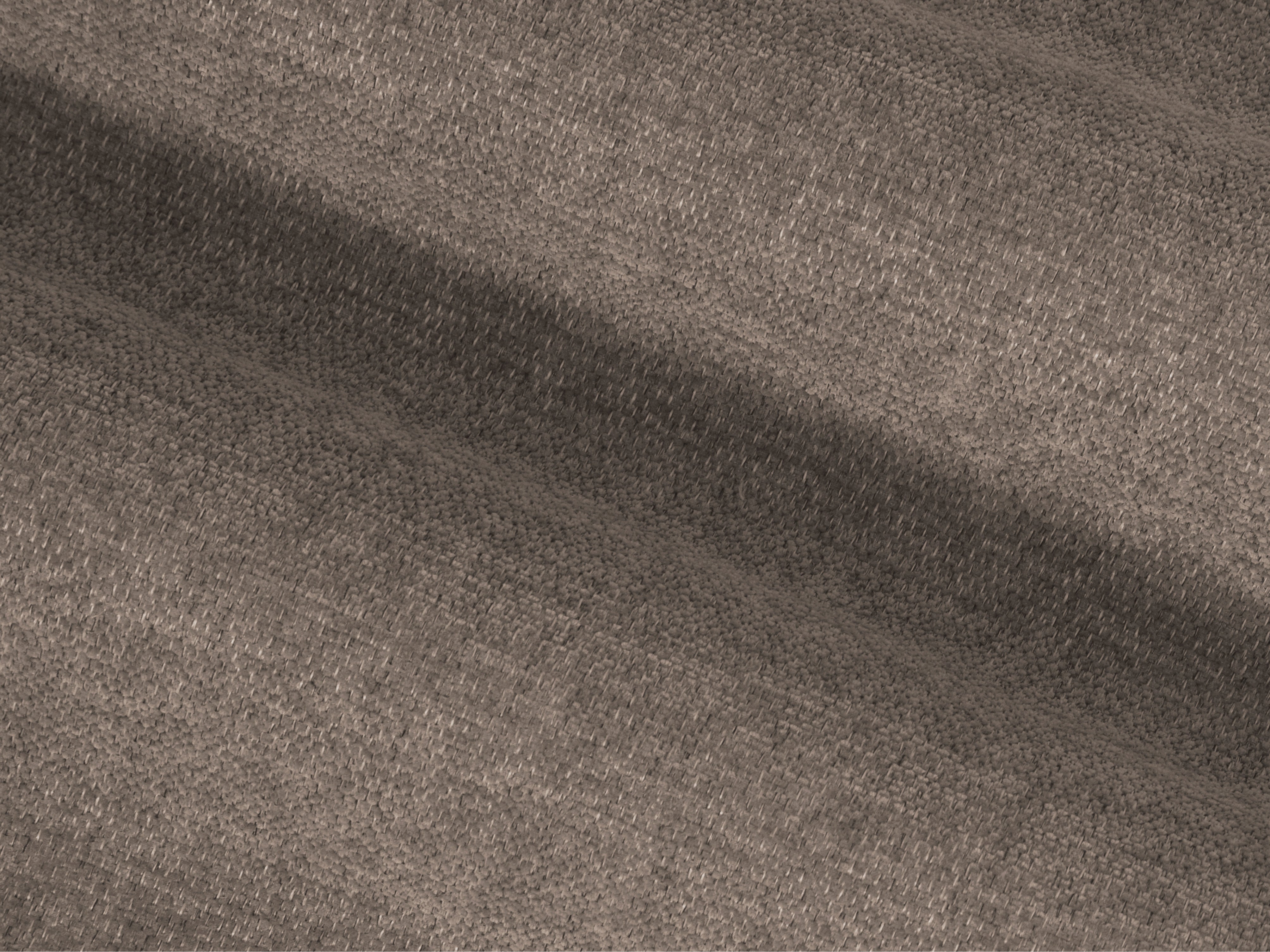 Rechtsseitige Eckcouch STRINO beige Chenille