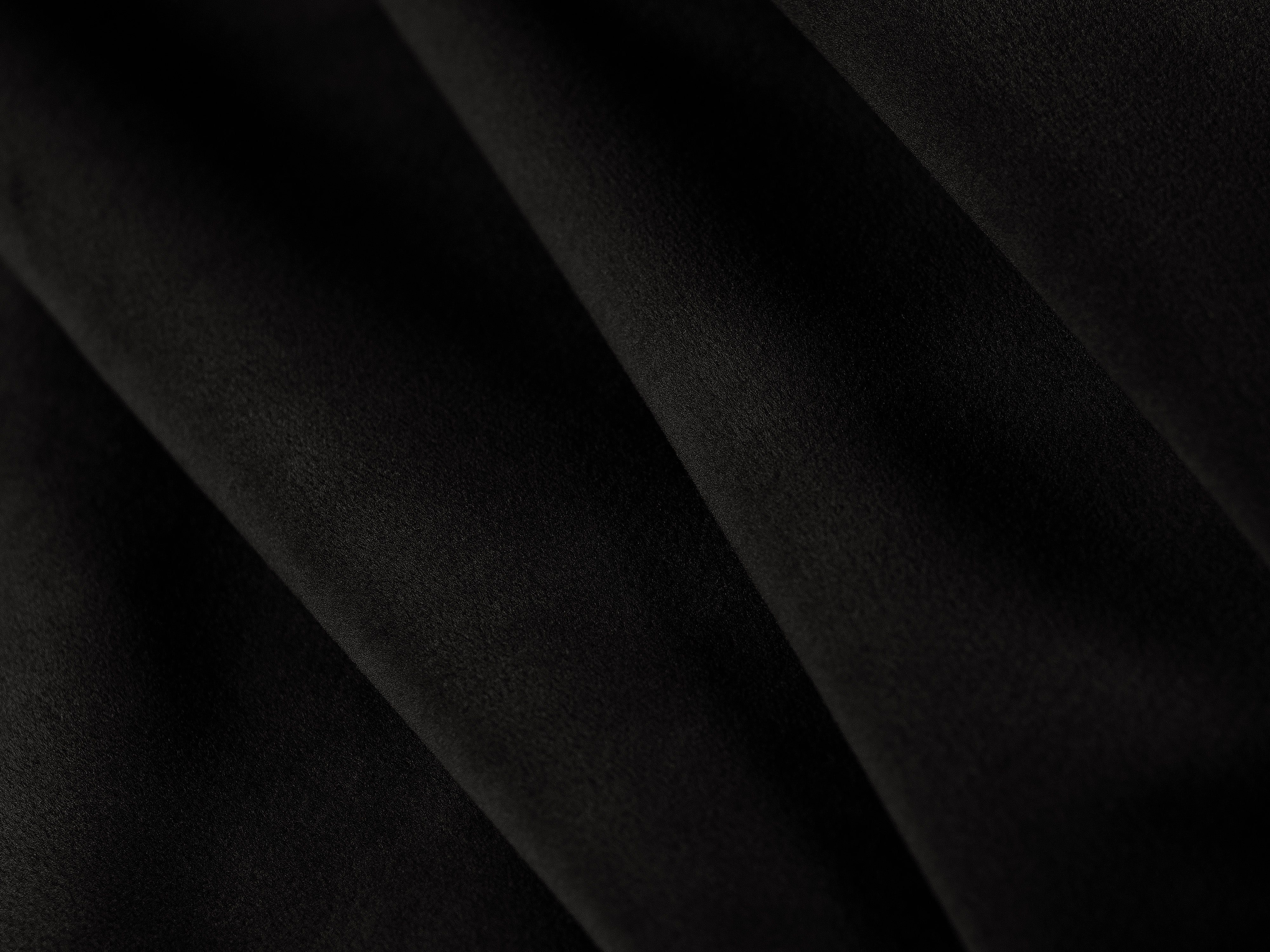 Samt-Ecksofa links STRINO schwarz