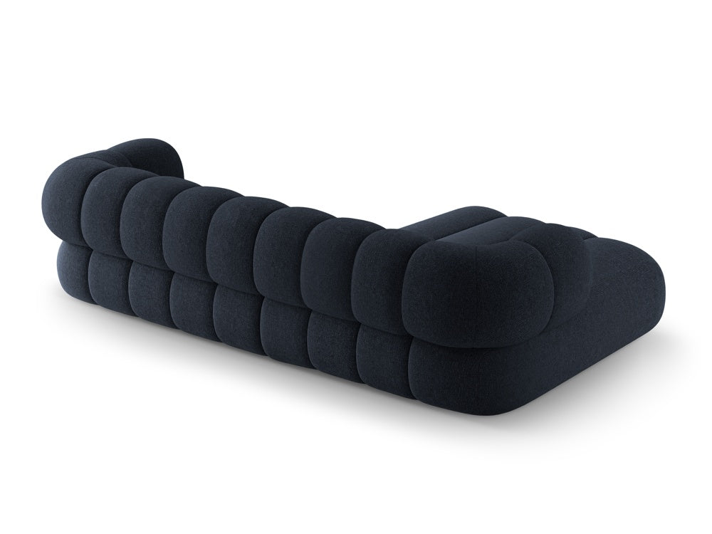 5-sitziges linksseitiges Ecksofa KOGE in Marineblau