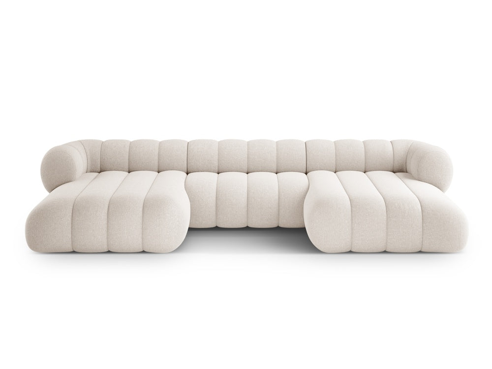 Sofa panoramiczna 6-osobowa KOGE kremowy