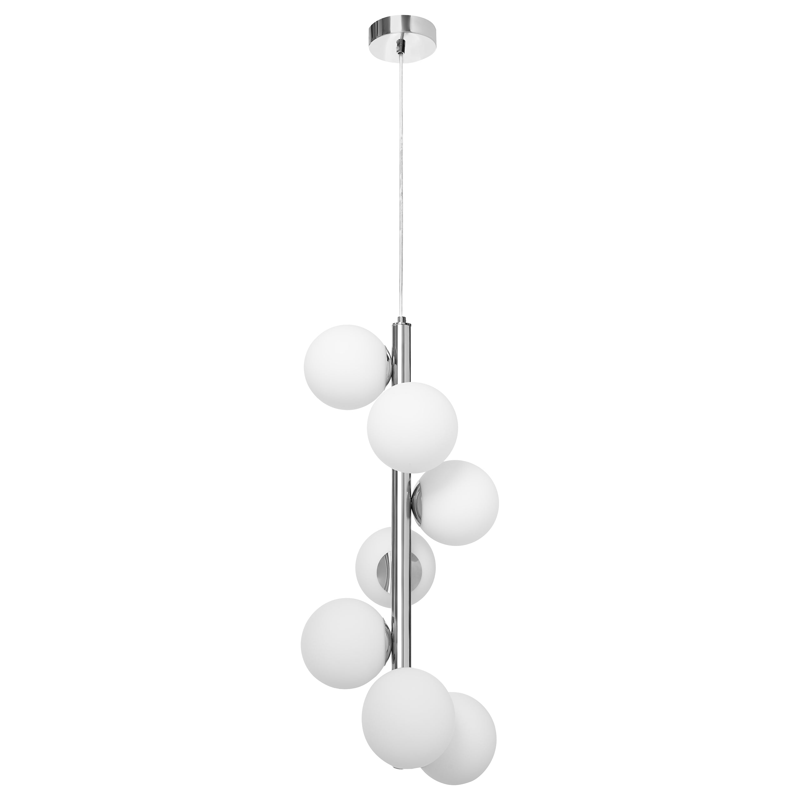 Lampa wisząca CUMULUS VERTICAL chrom