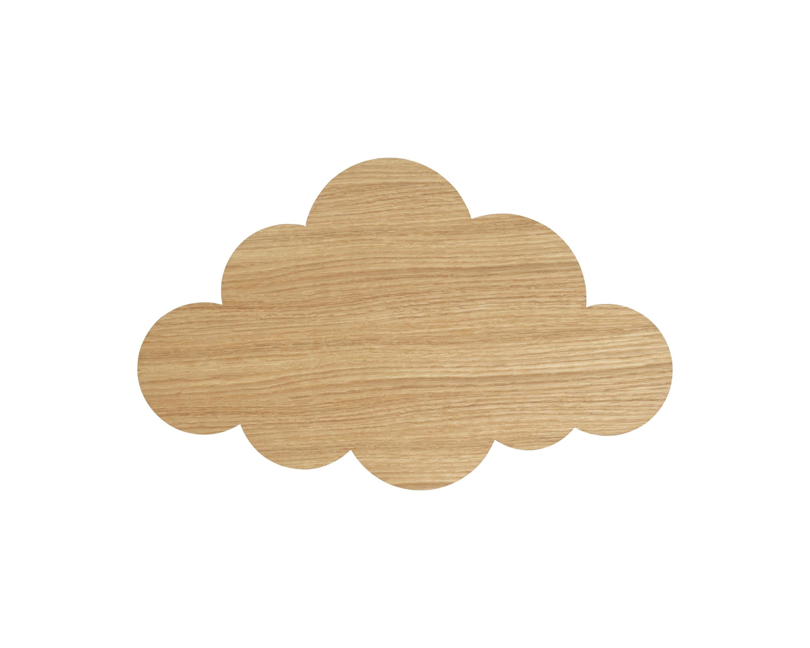 Lampa ścienna CLOUD fornir dębowy