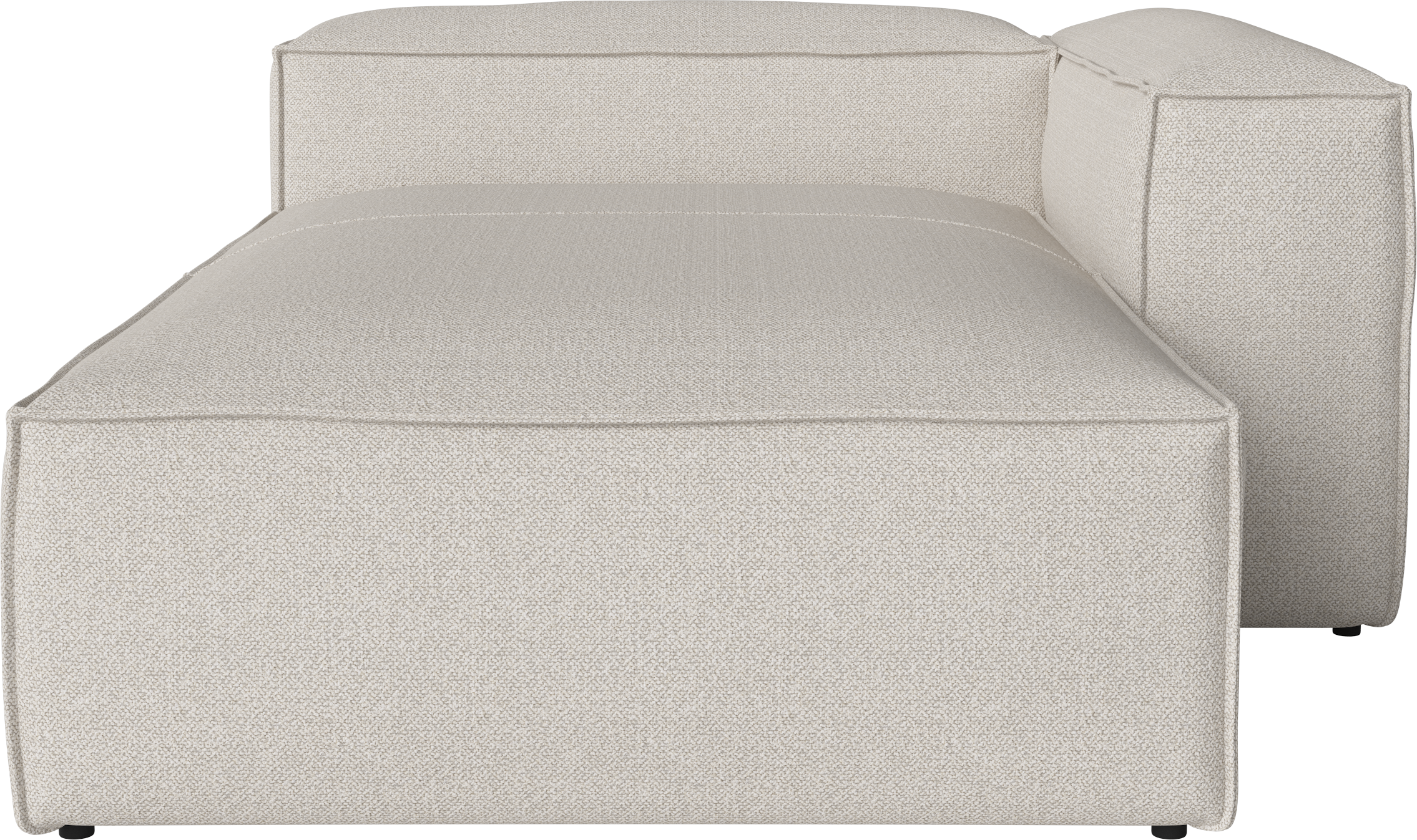 Szezlong prawostronny COSIMA BED tapicerowany