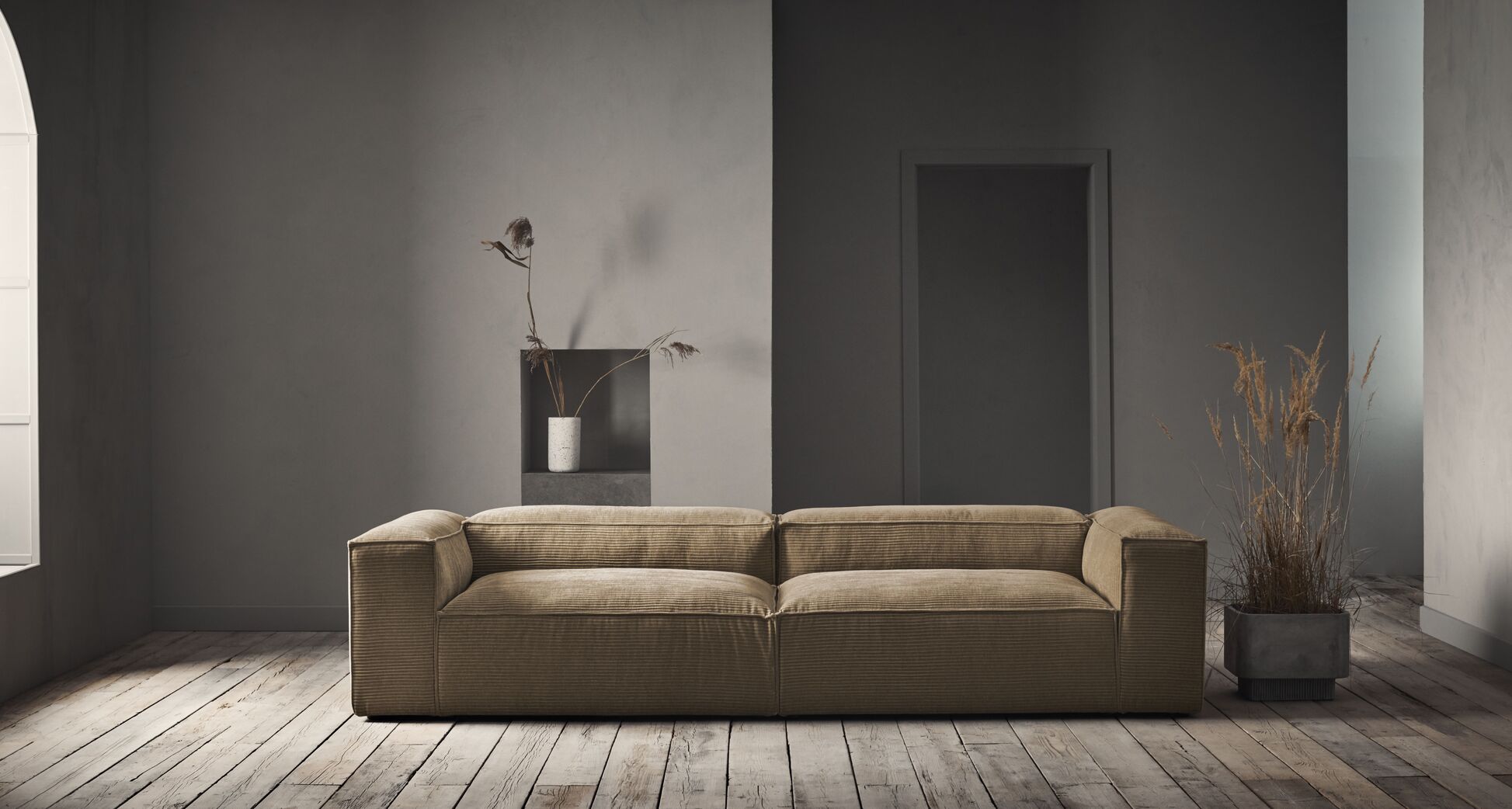Sofa 2-modułowa COSIMA tapicerowana