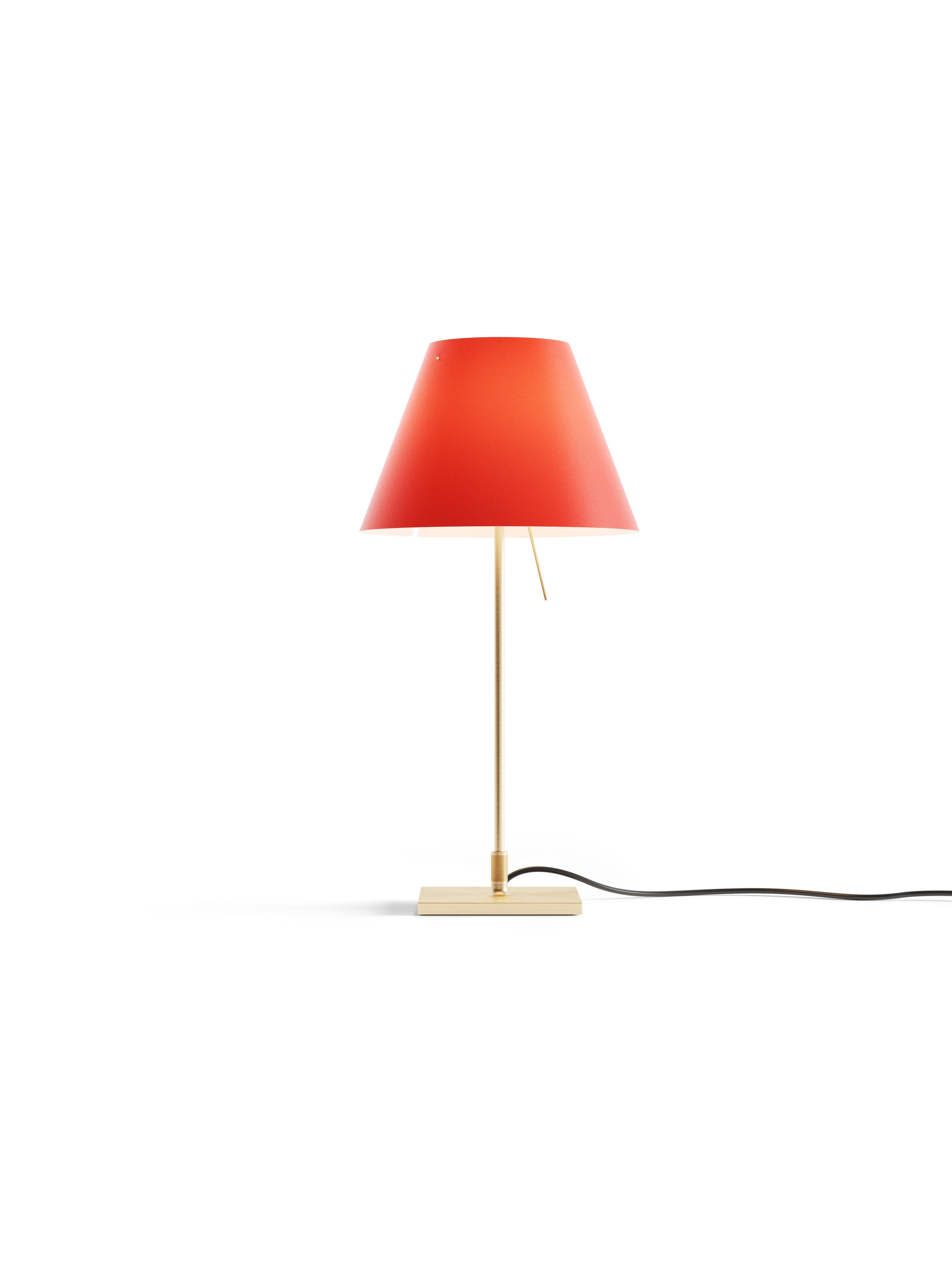 Lampa stołowa COSTANZA czerwony