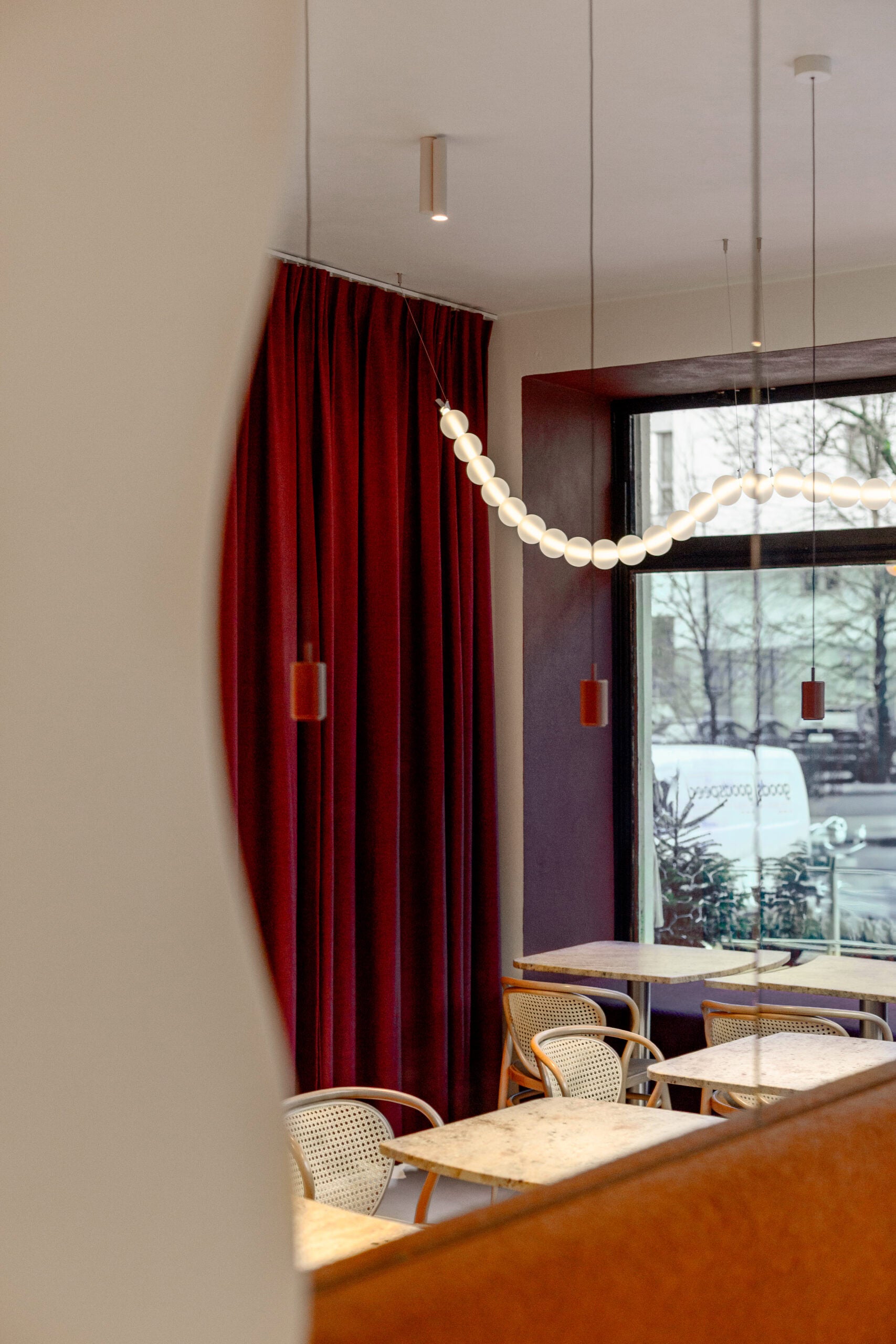 Lampa wisząca DAISY szkło dmuchane